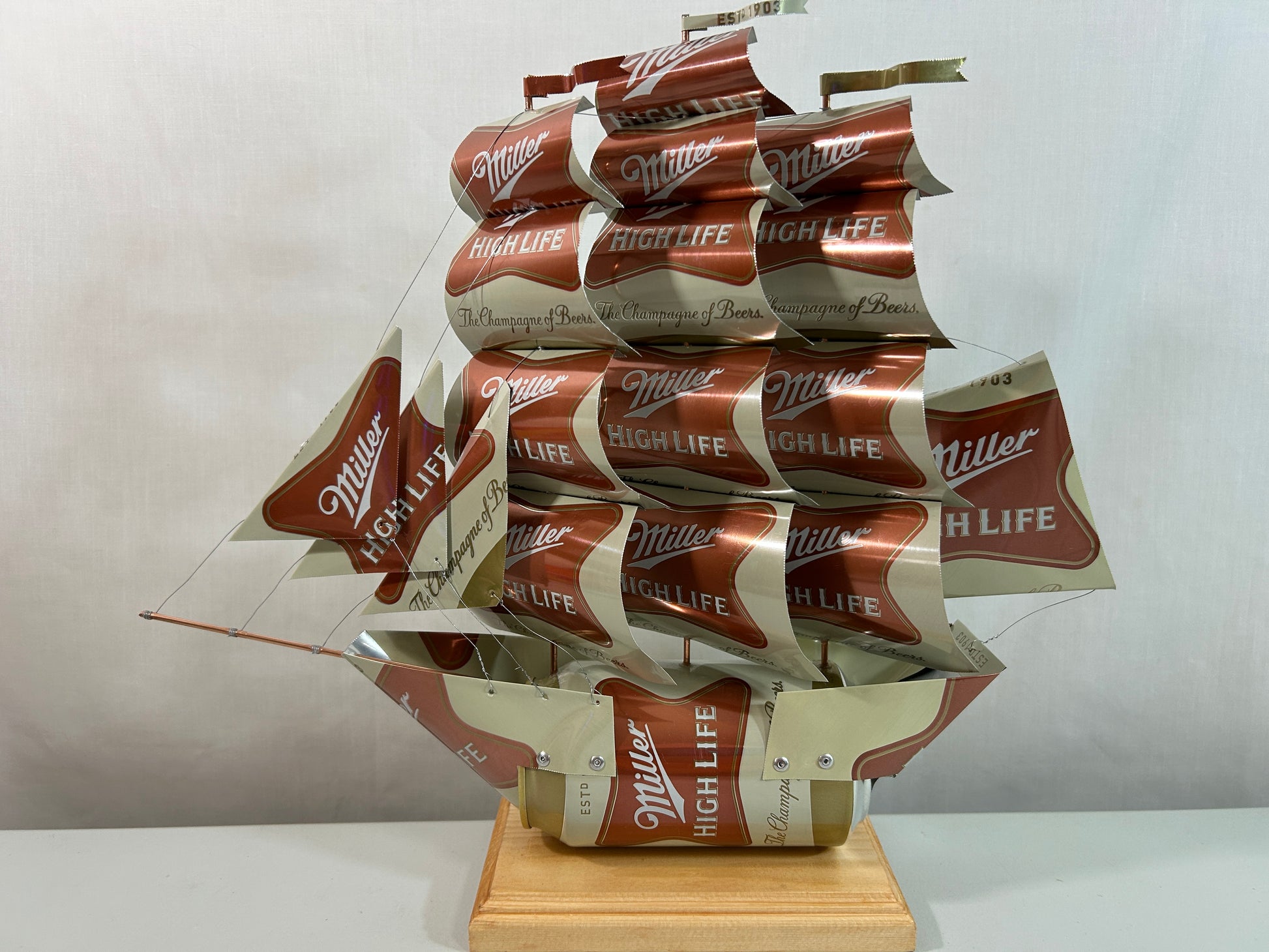 Miller High Life Beer Can Ship