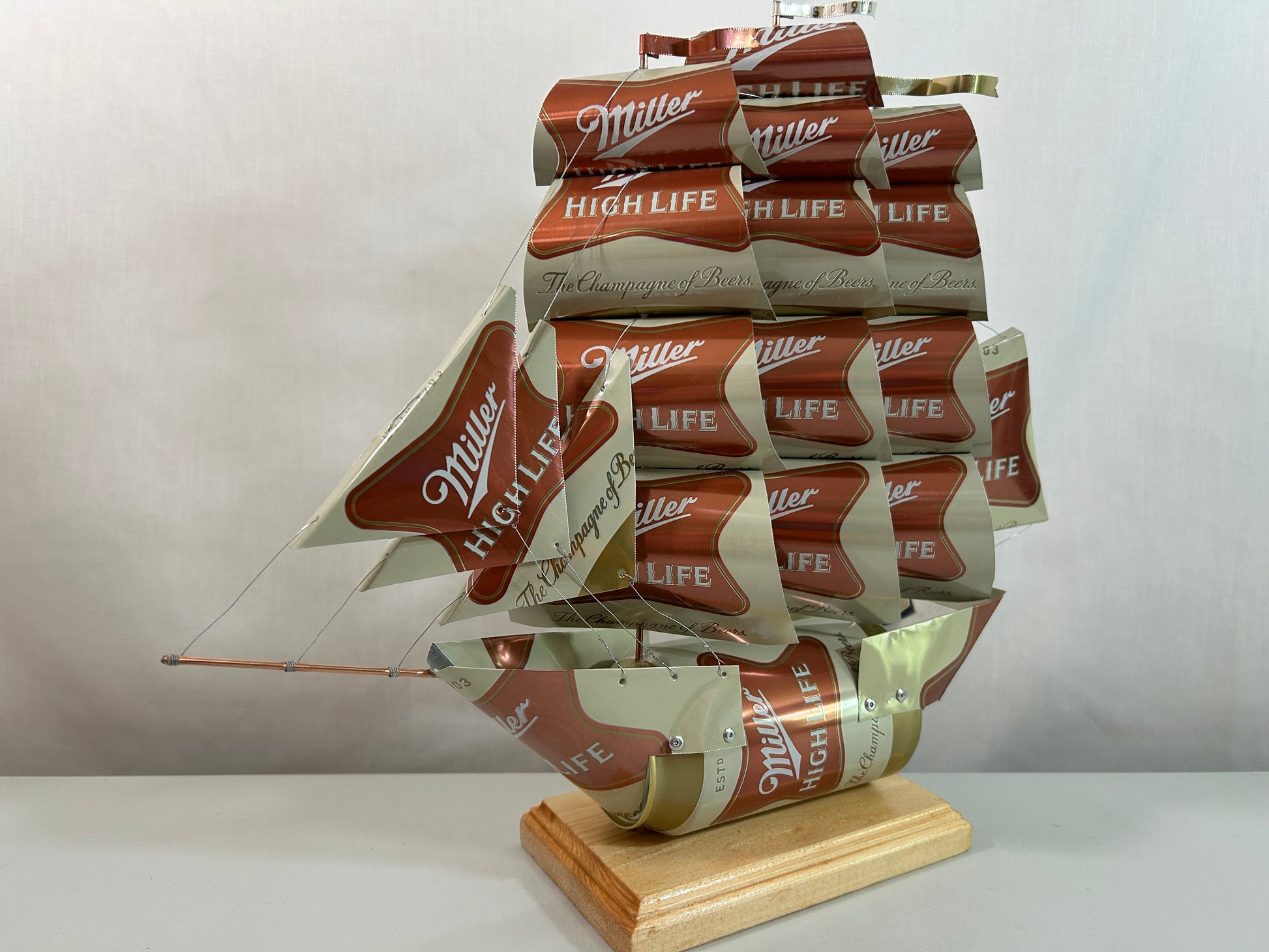 Miller High Life Beer Can Ship