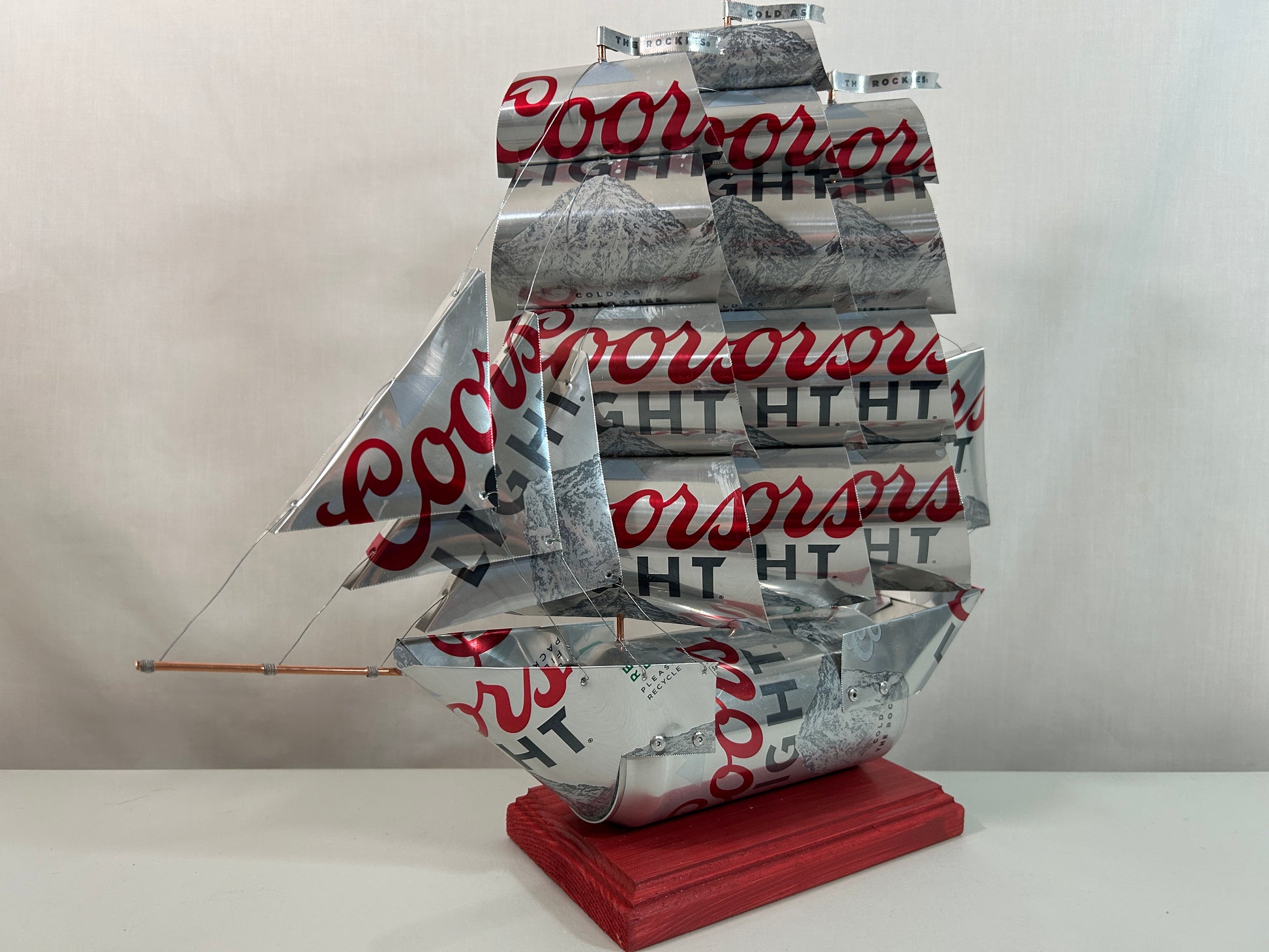Coors Light Beer Can Ship