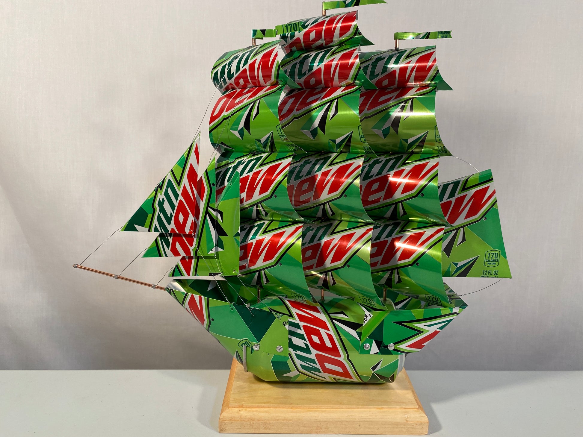 Mountain Dew Soda Can Ship