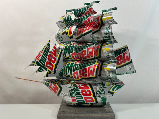 Mountain Dew Diet Soda Can Ship