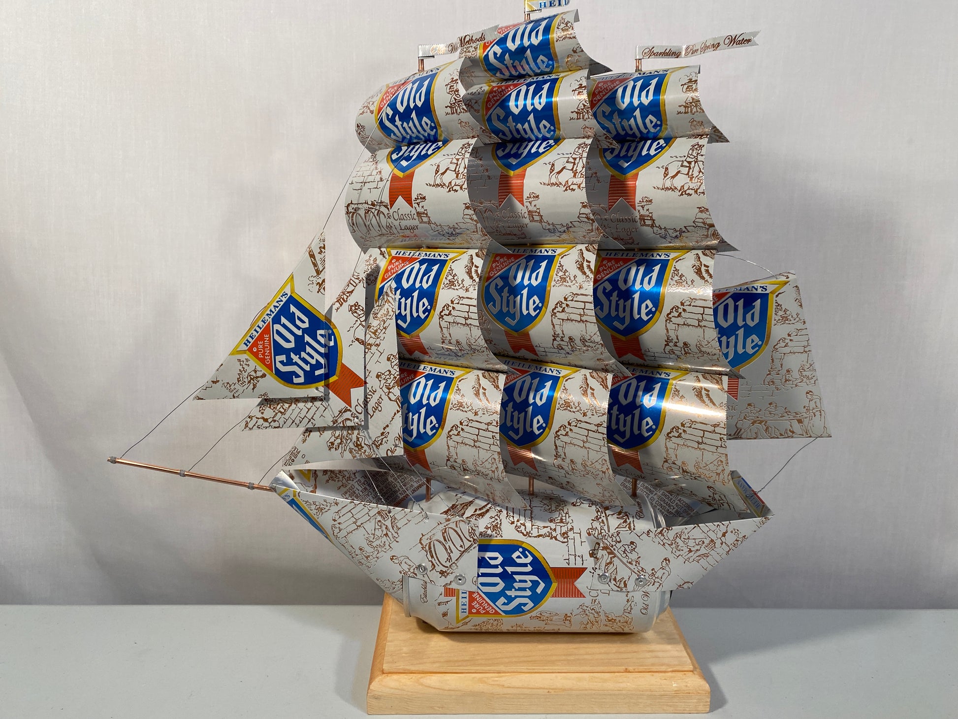 Heileman's Old Style Beer Can Ship