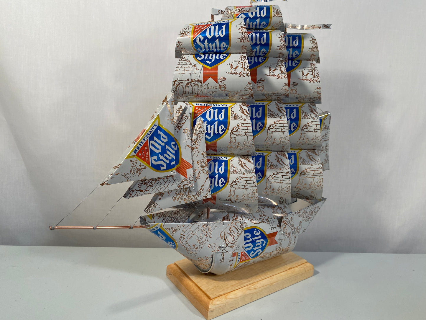 Heileman's Old Style Beer Can Ship