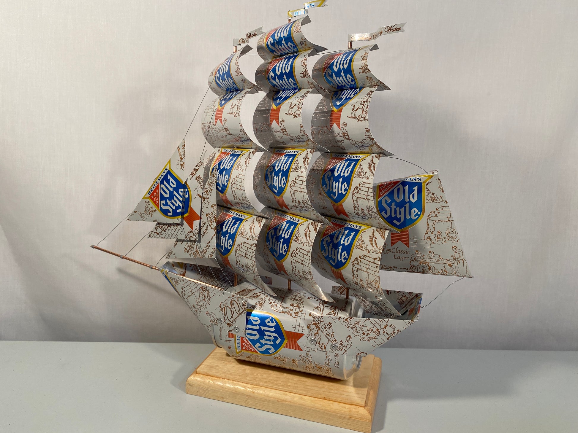 Heileman's Old Style Beer Can Ship