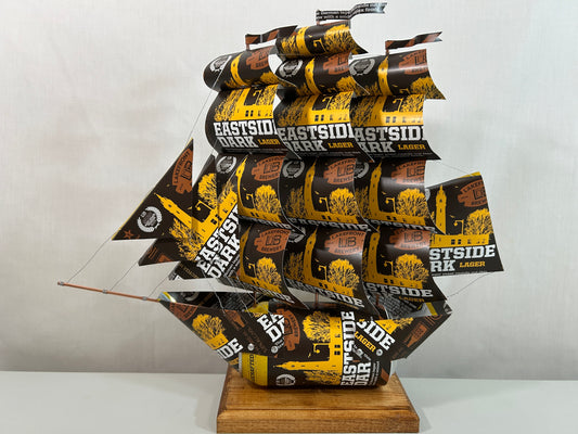 Lakefront Brewery Eastside Dark Beer Can Ship