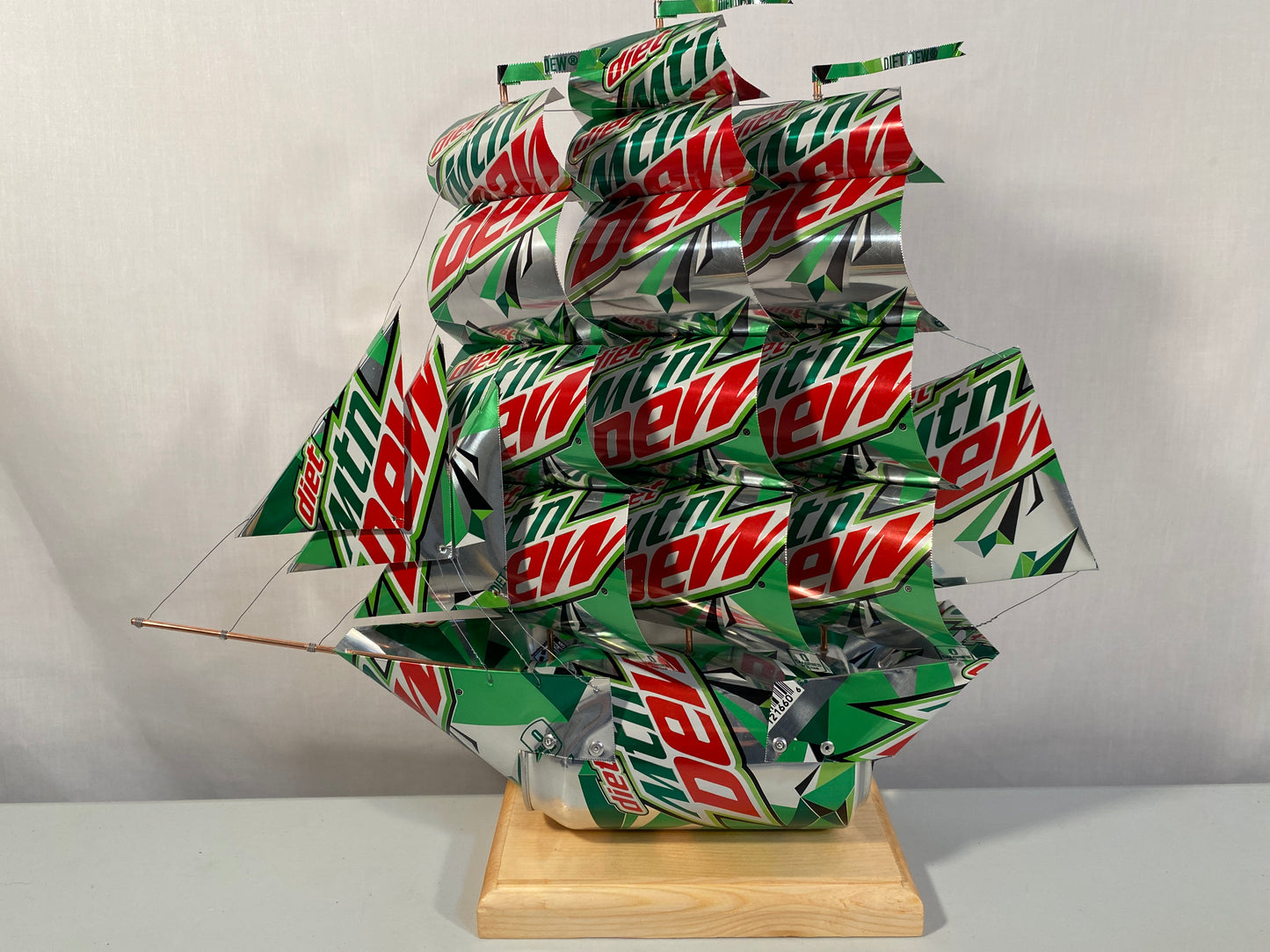 Mountain Dew Diet Soda Can Ship