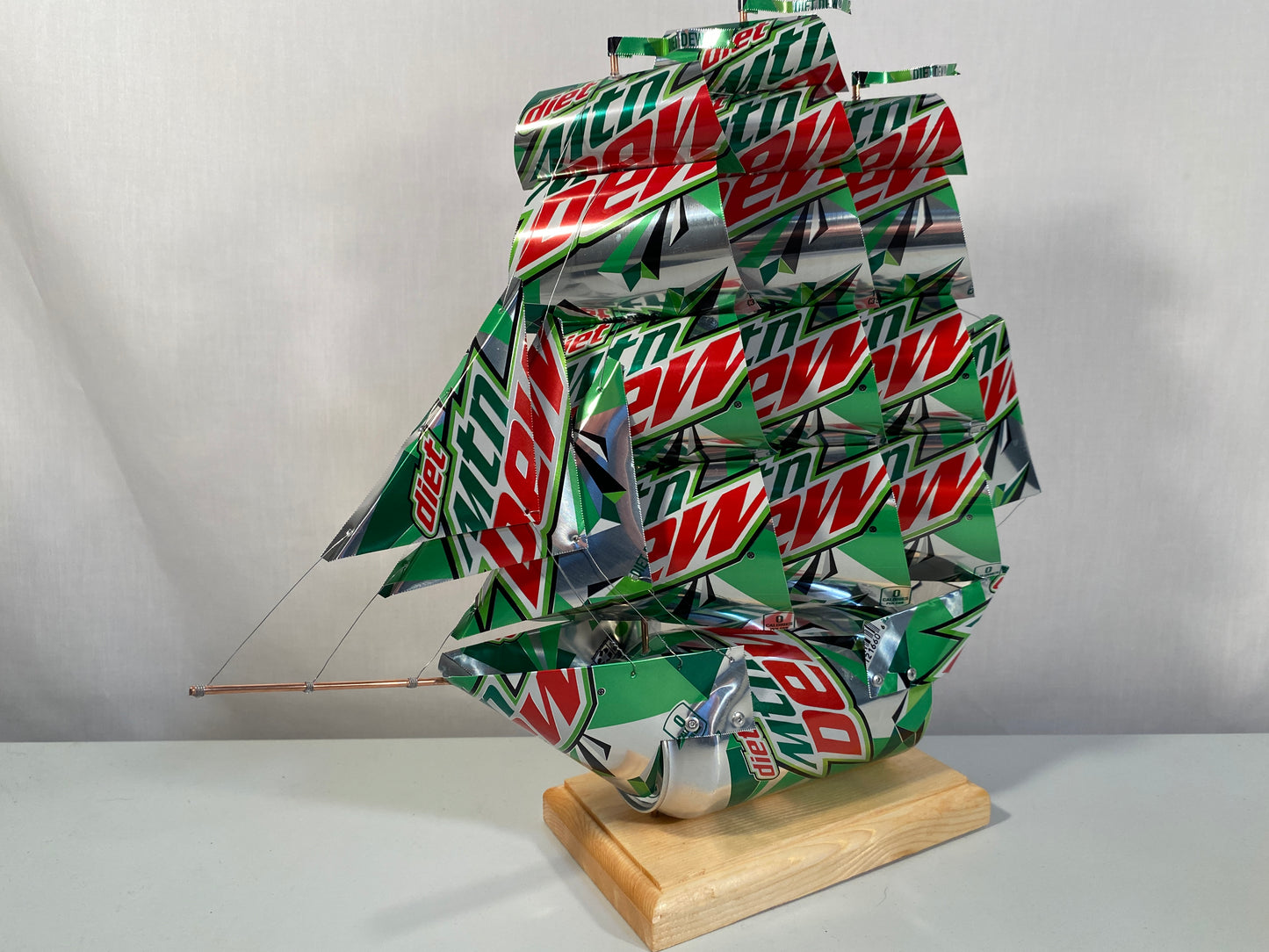 Mountain Dew Diet Soda Can Ship