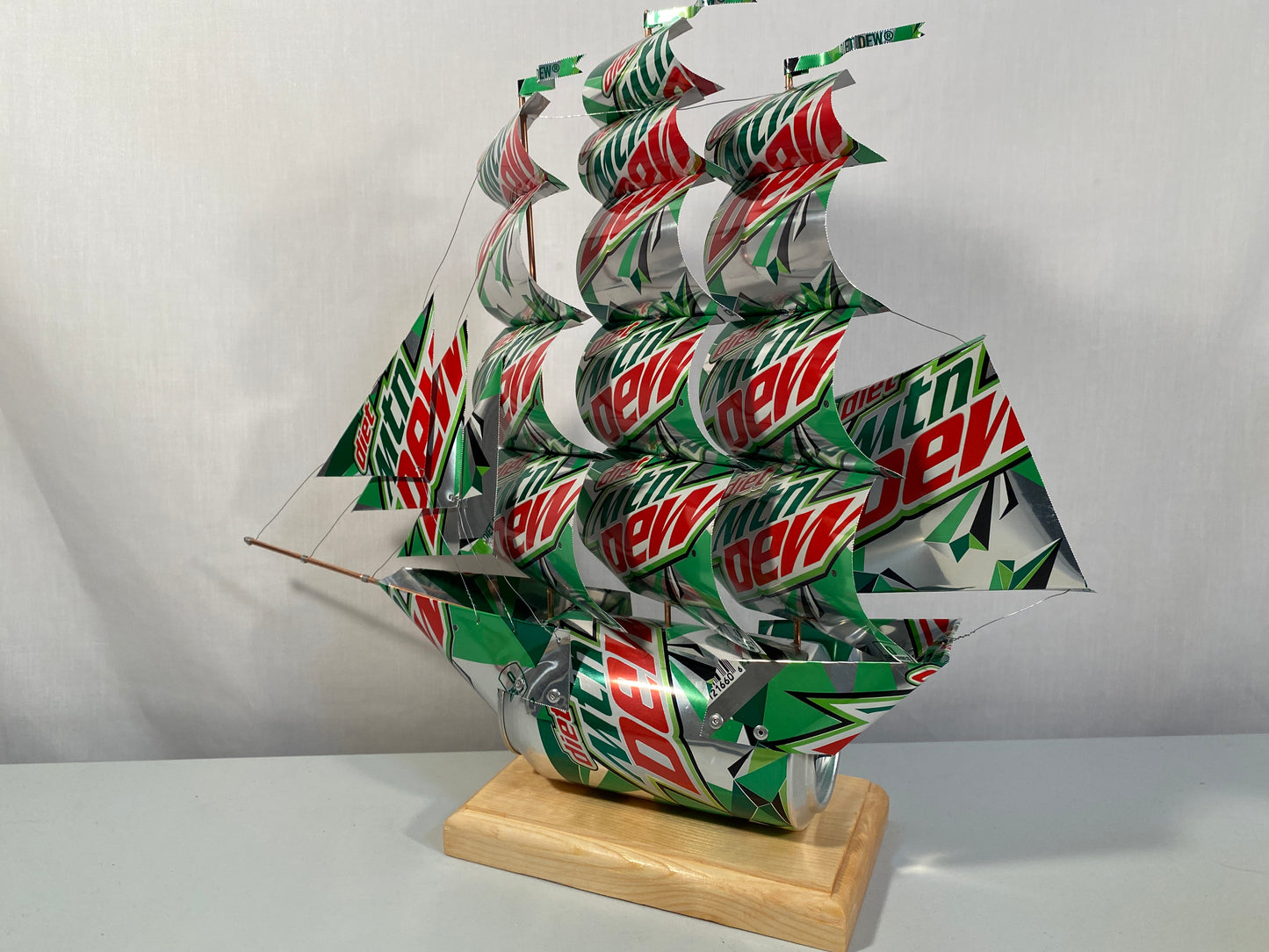 Mountain Dew Diet Soda Can Ship