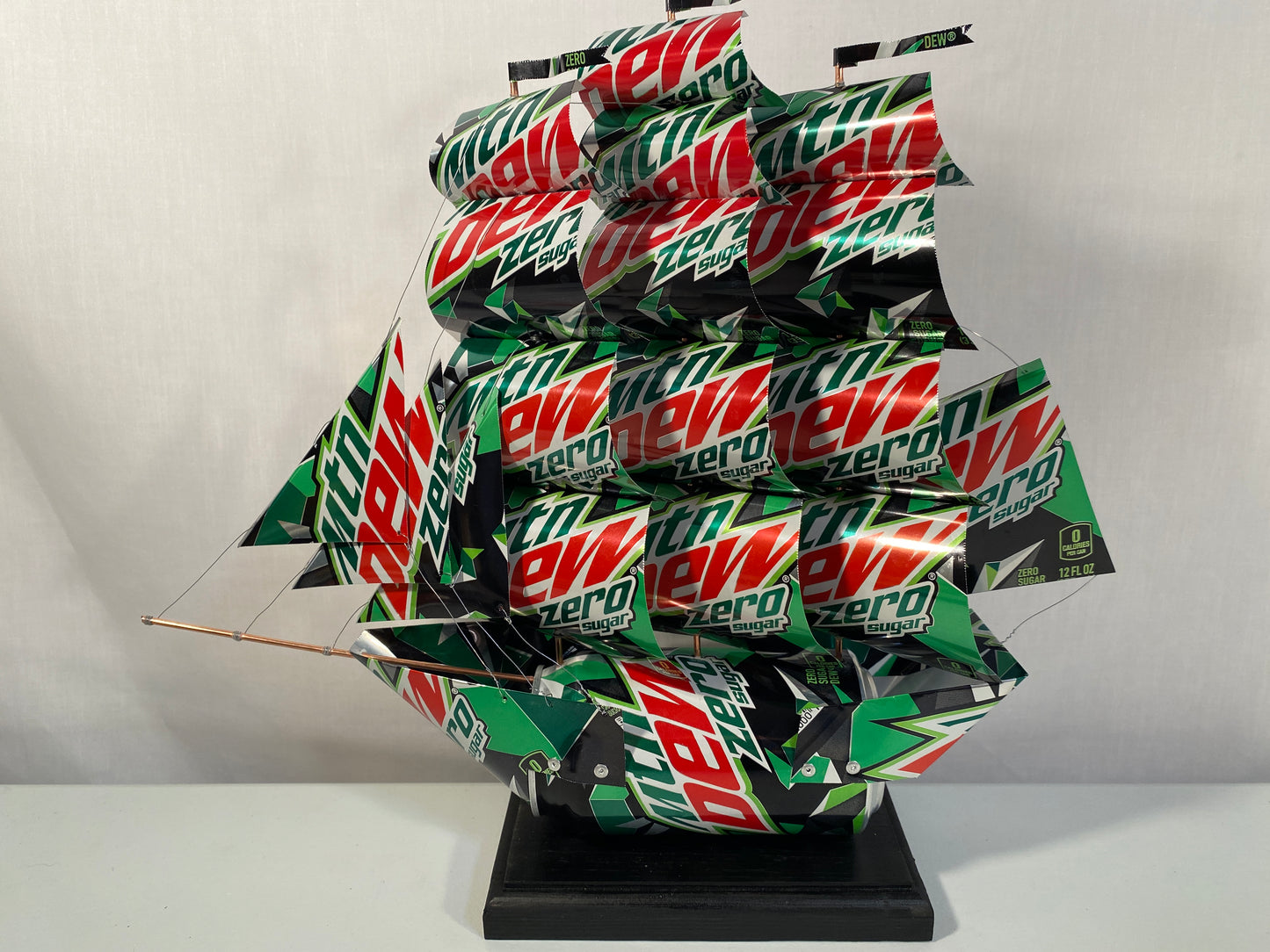 Mountain Dew Zero Sugar Soda Can Ship