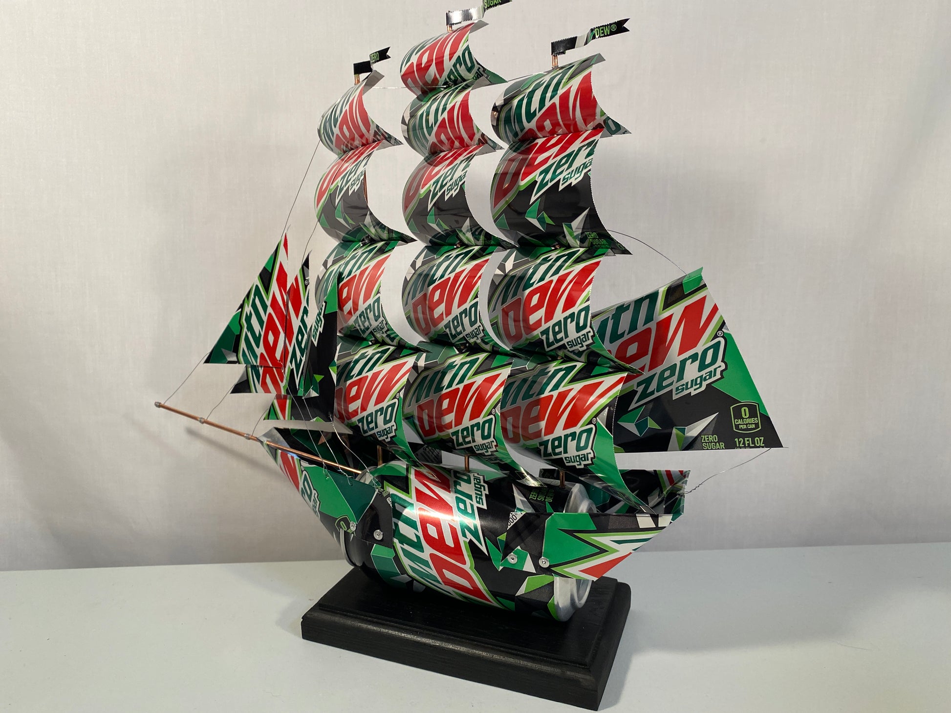 Mountain Dew Zero Sugar Soda Can Ship