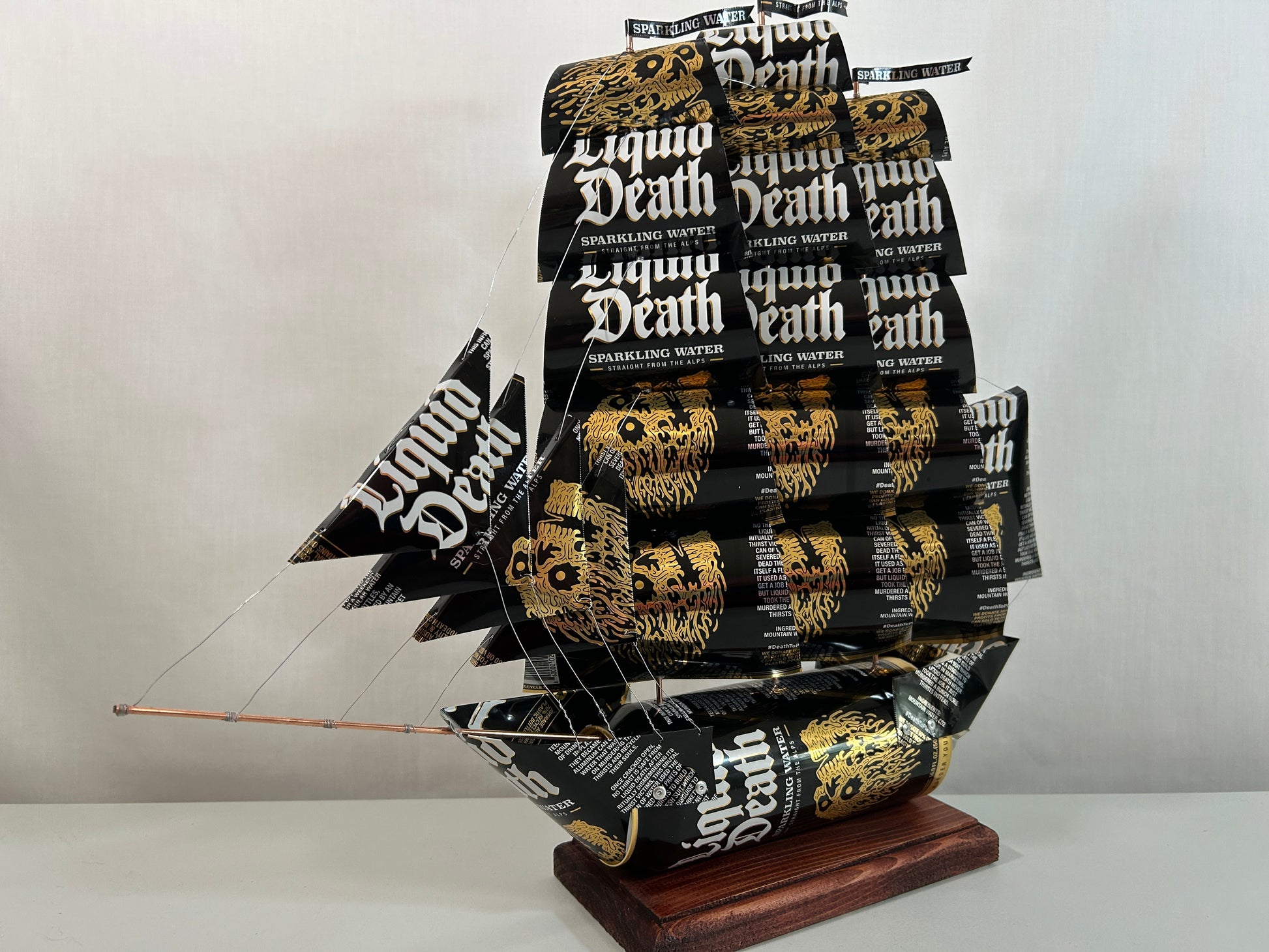 Liquid Death Sparkling Water Can Ship
