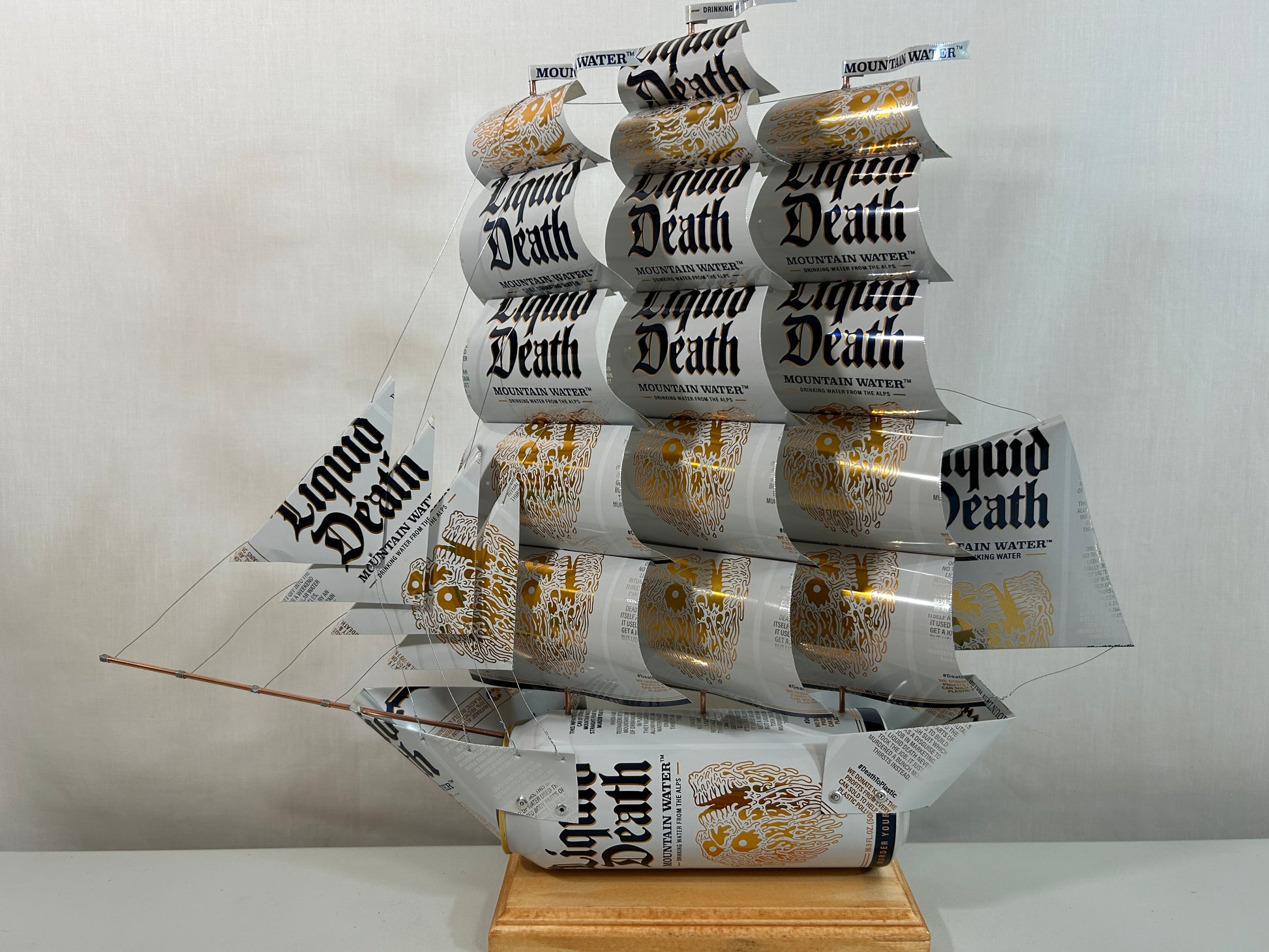 Liquid Death Mountain Water Can Ship