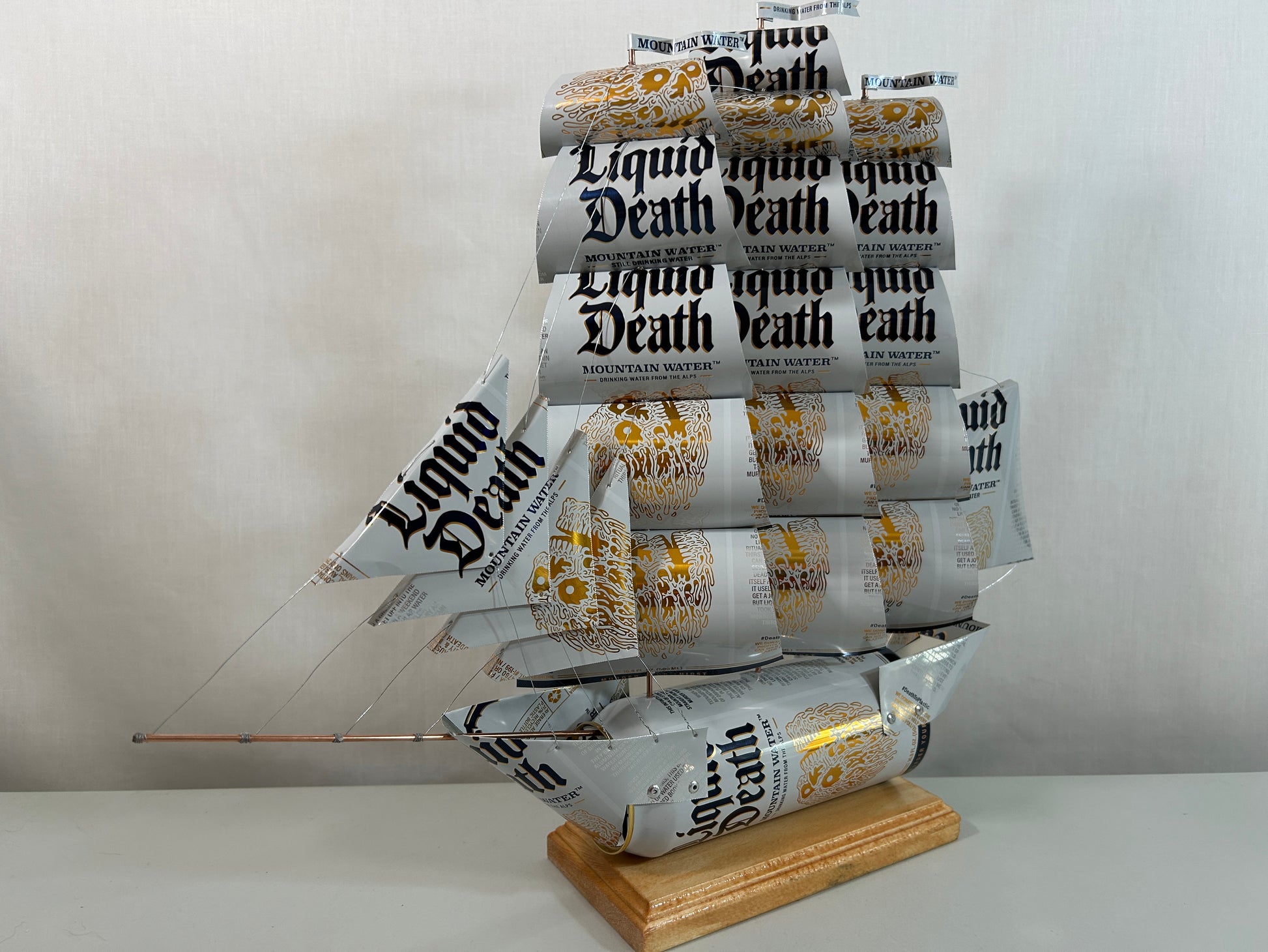 Liquid Death Mountain Water Can Ship