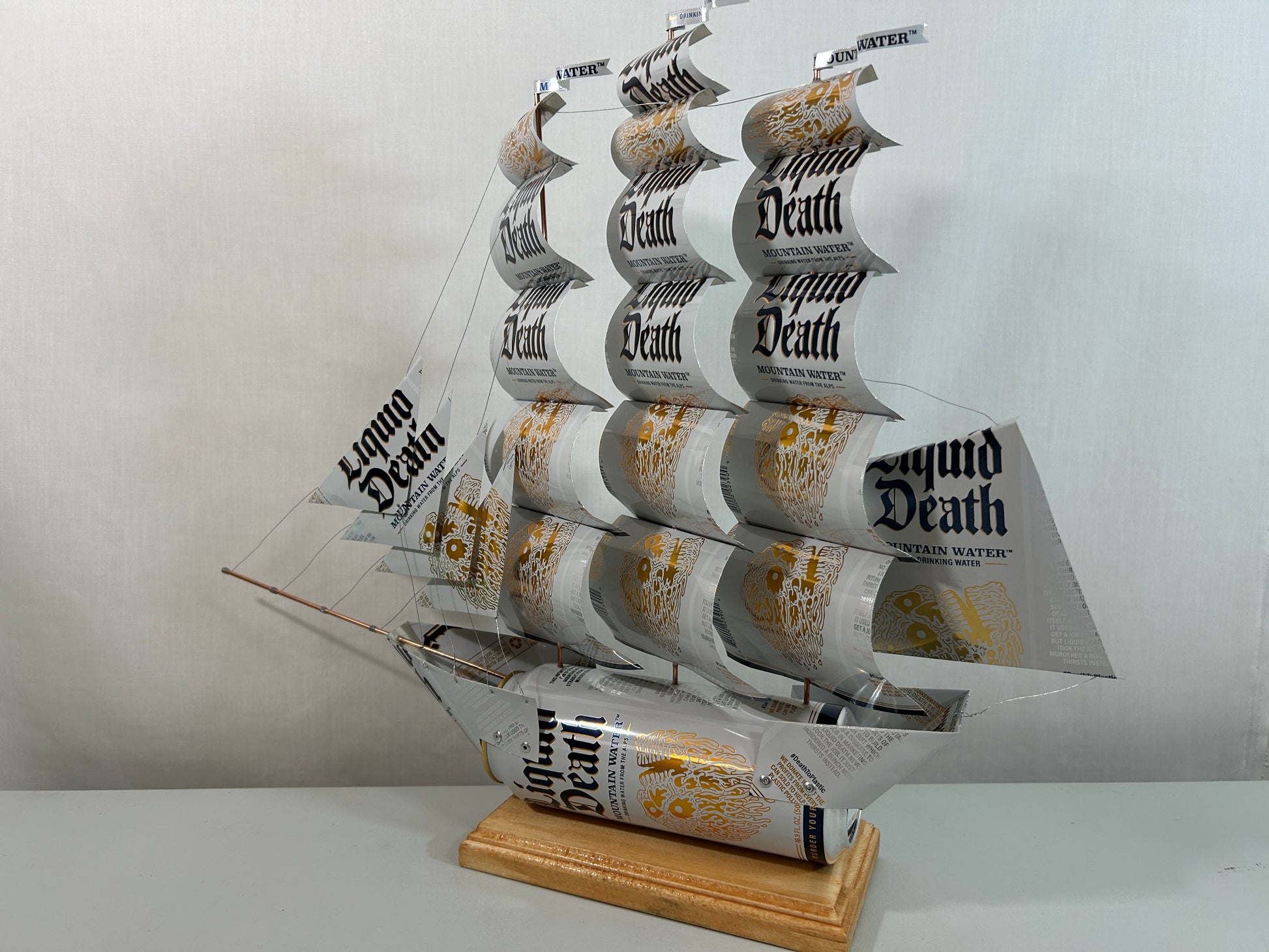 Liquid Death Mountain Water Can Ship