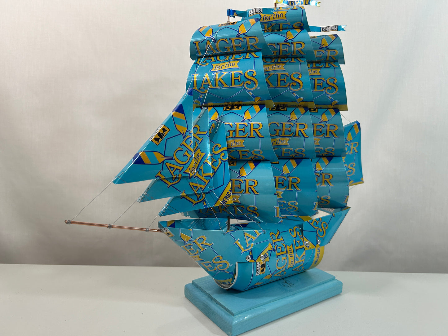 Bell's Lager For The Lakes Beer Can Ship