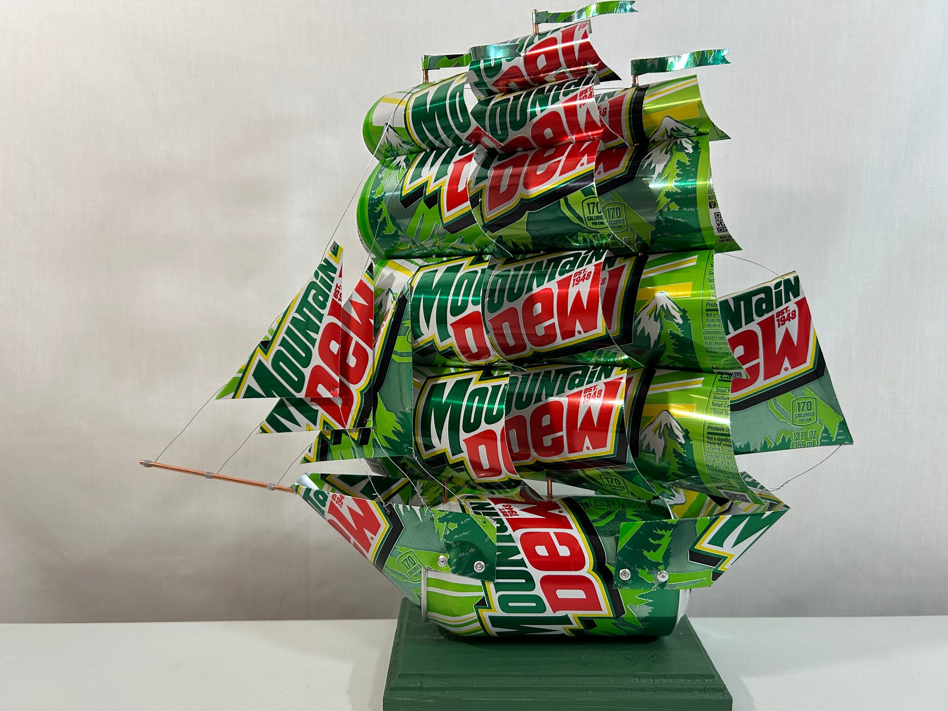 Mountain Dew Soda Can Ship