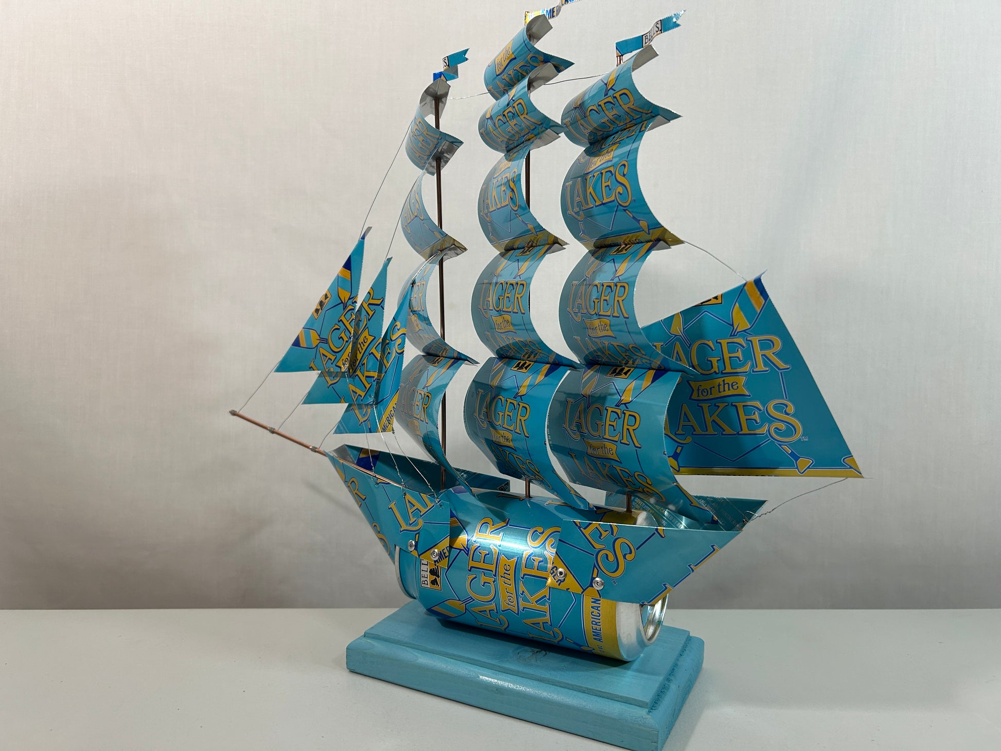 Bell's Lager For The Lakes Beer Can Ship