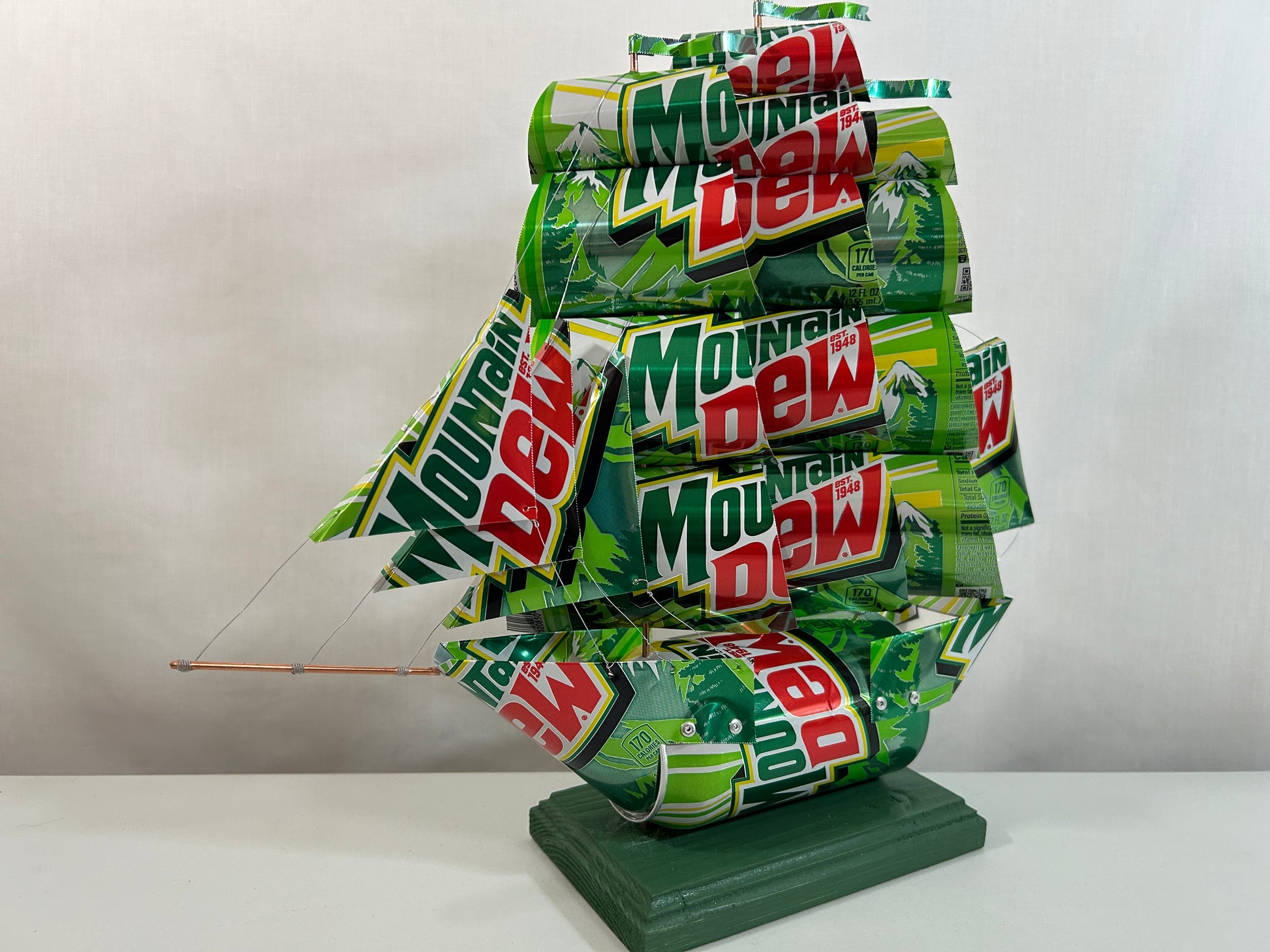 Mountain Dew Soda Can Ship