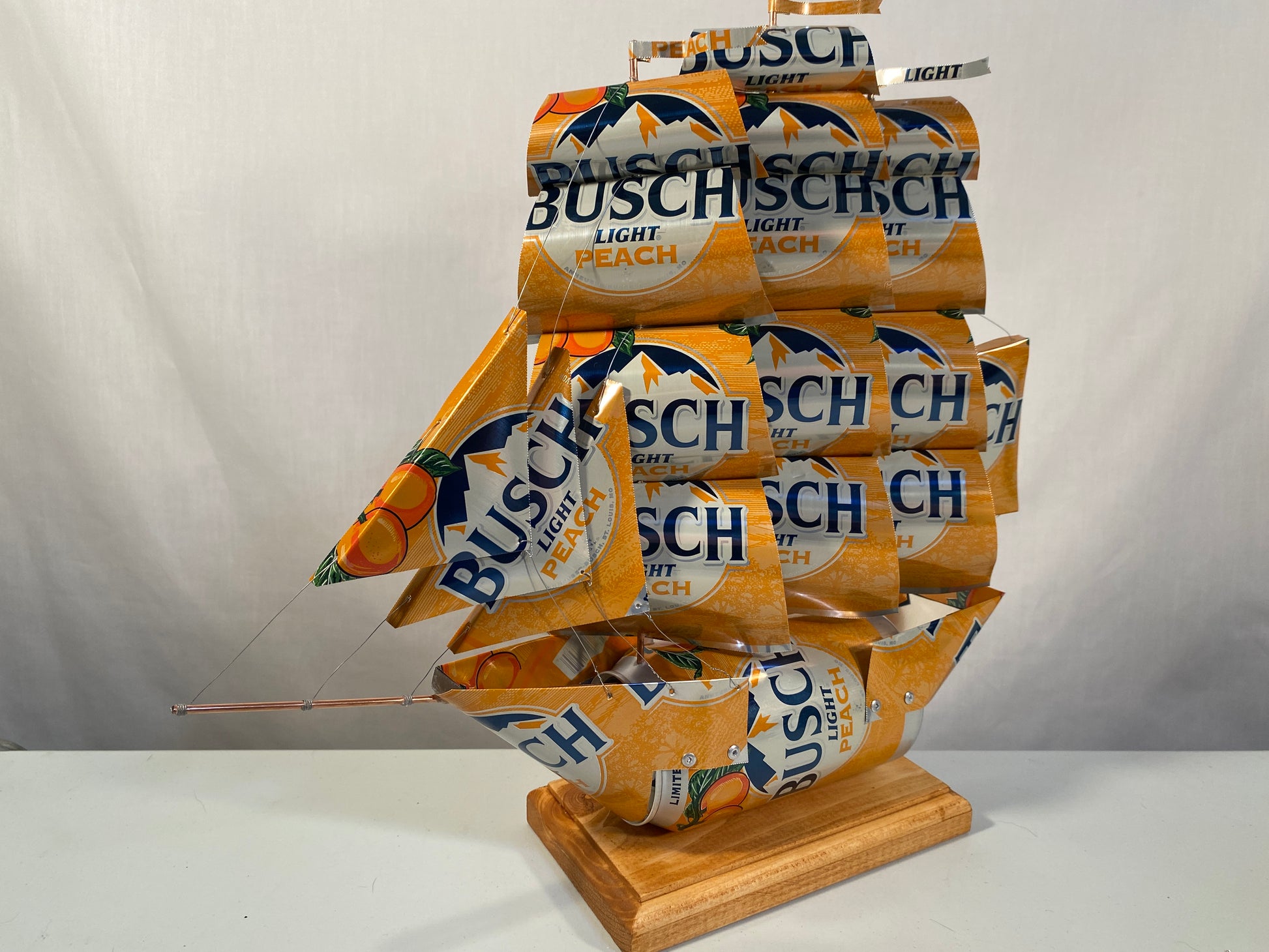 Anheuser Busch Light Peach Beer Can Ship