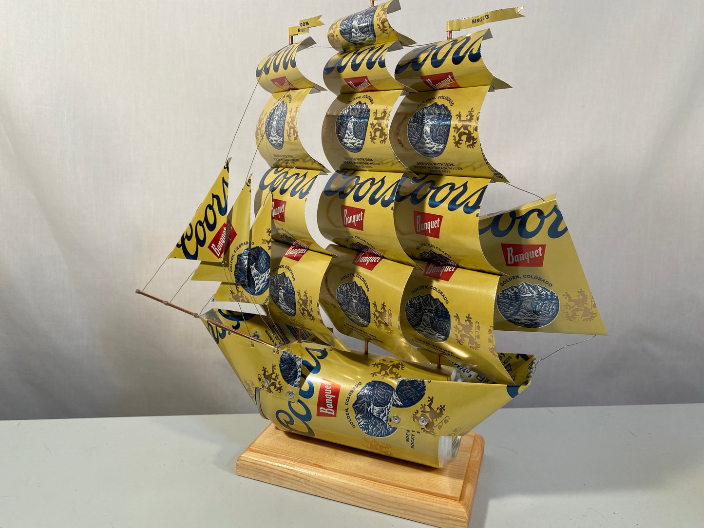 Coors Banquet Beer Can Ship