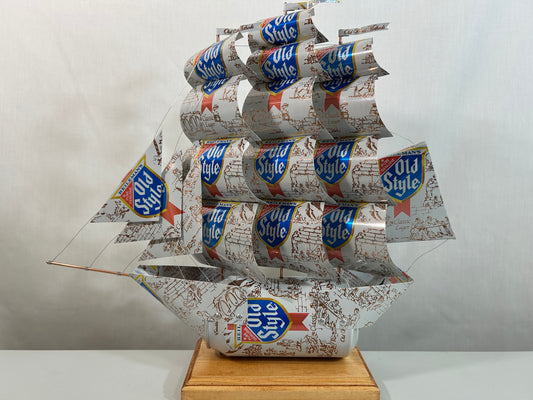 Heileman's Old Style Beer Can Ship
