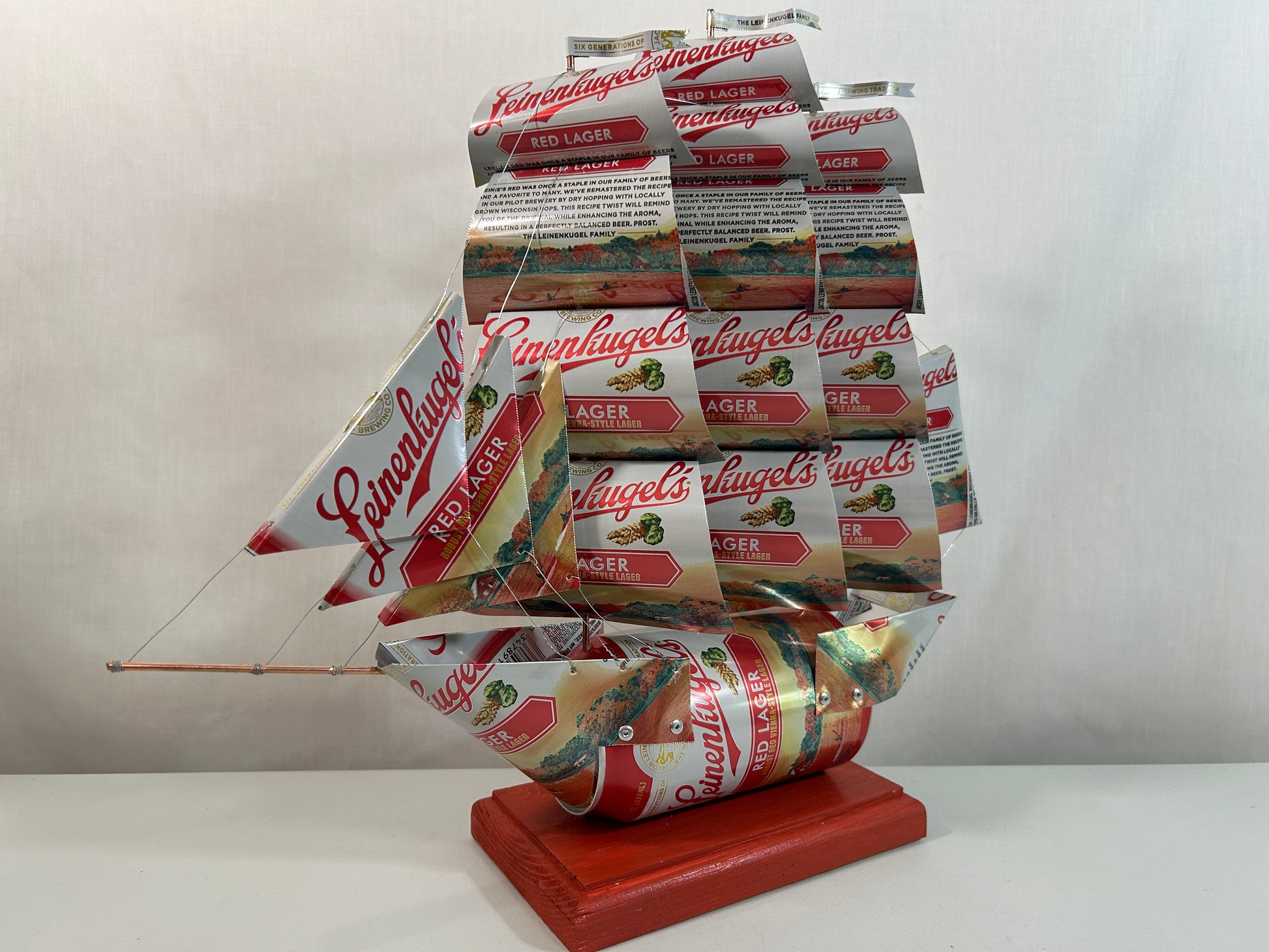 Leinenkugel's Red Lager Beer Can Ship