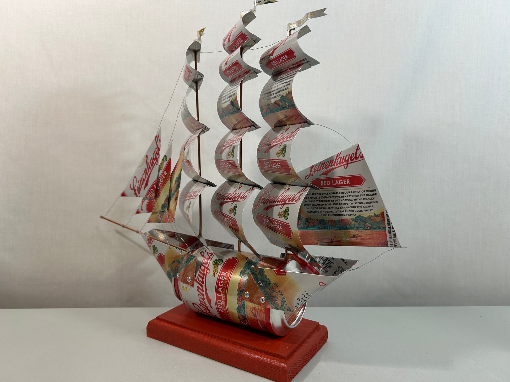 Leinenkugel's Red Lager Beer Can Ship