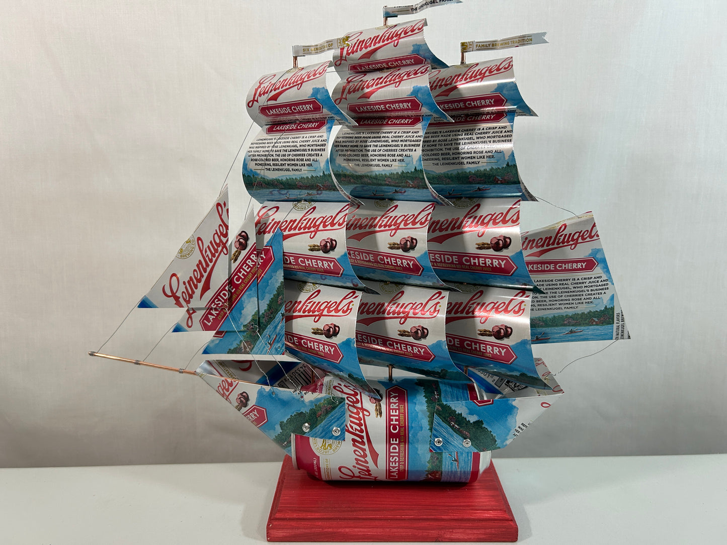 Leinkugel's Lakeside Cherry Beer Can Ship