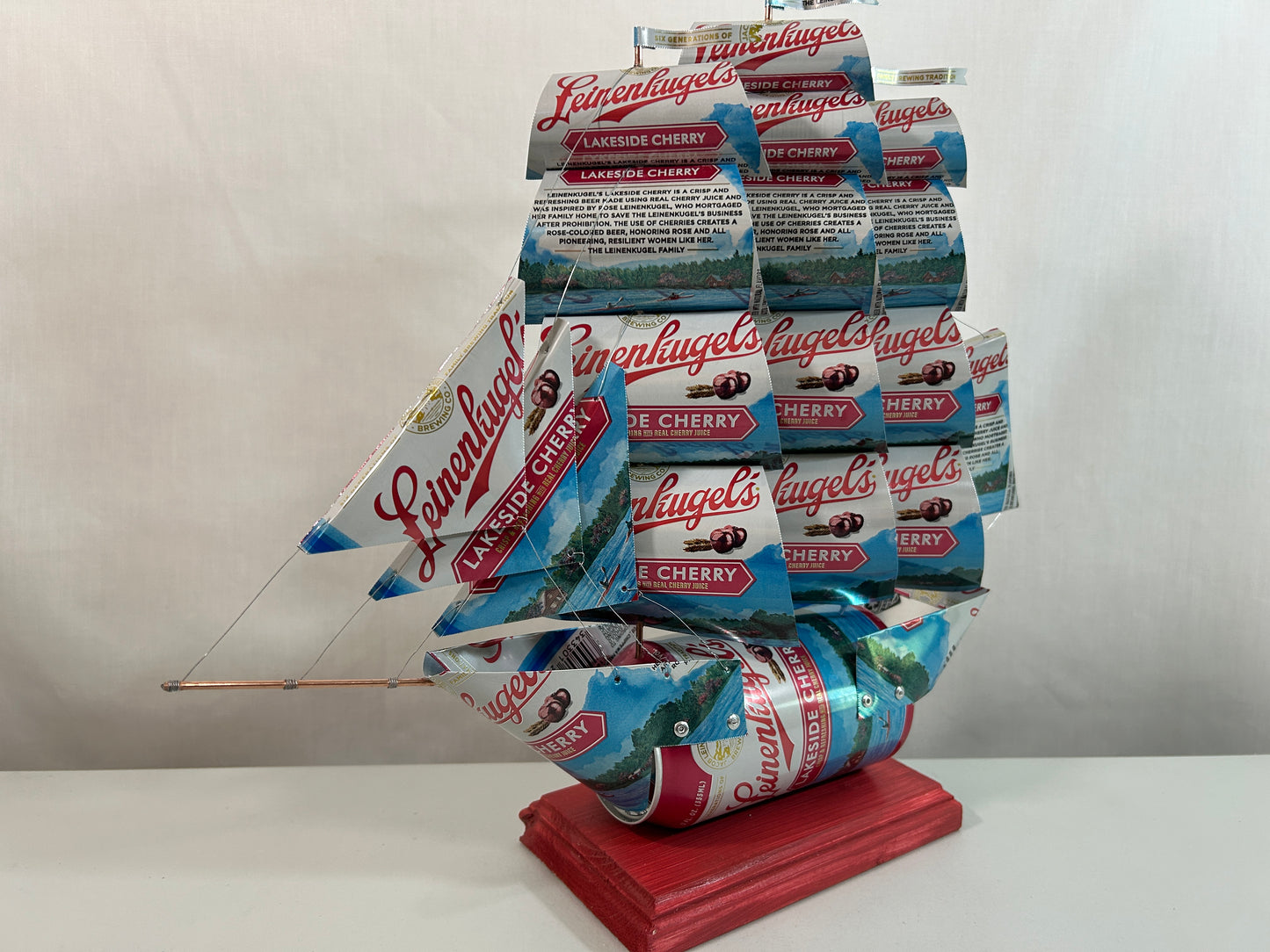 Leinkugel's Lakeside Cherry Beer Can Ship
