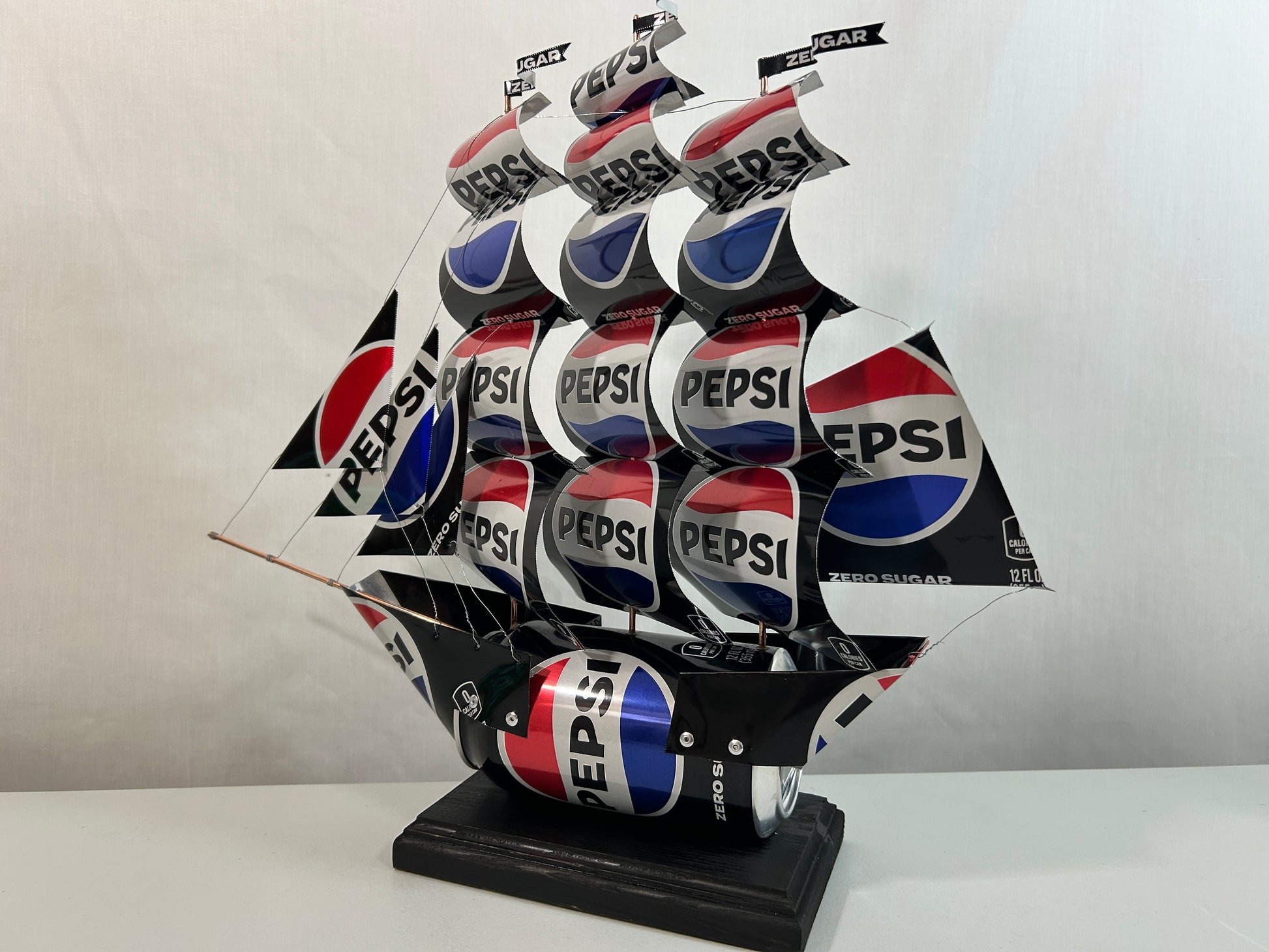 Pepsi Zero Sugar Soda Can Ship