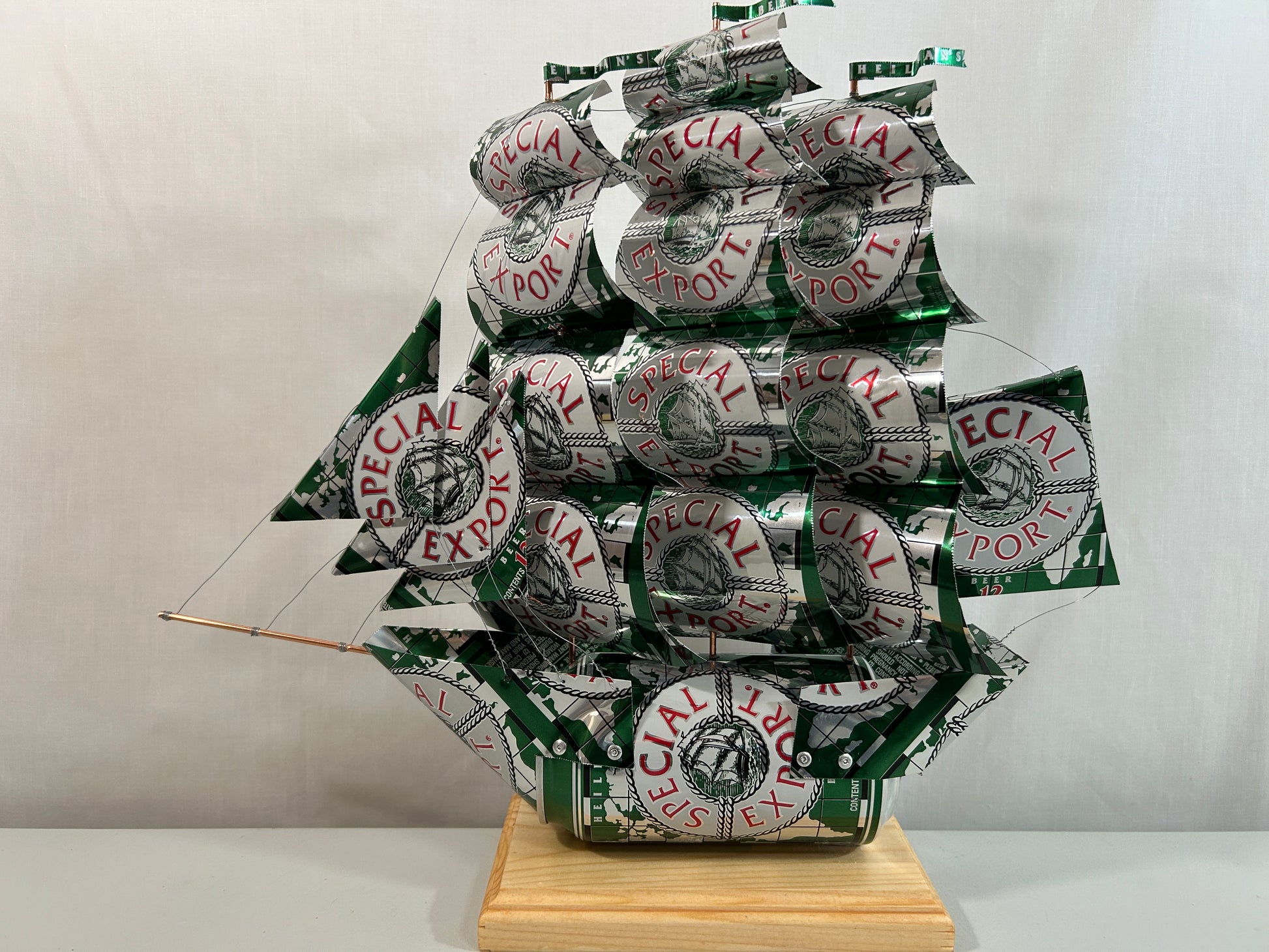 Heileman's Special Export Beer Can Ship