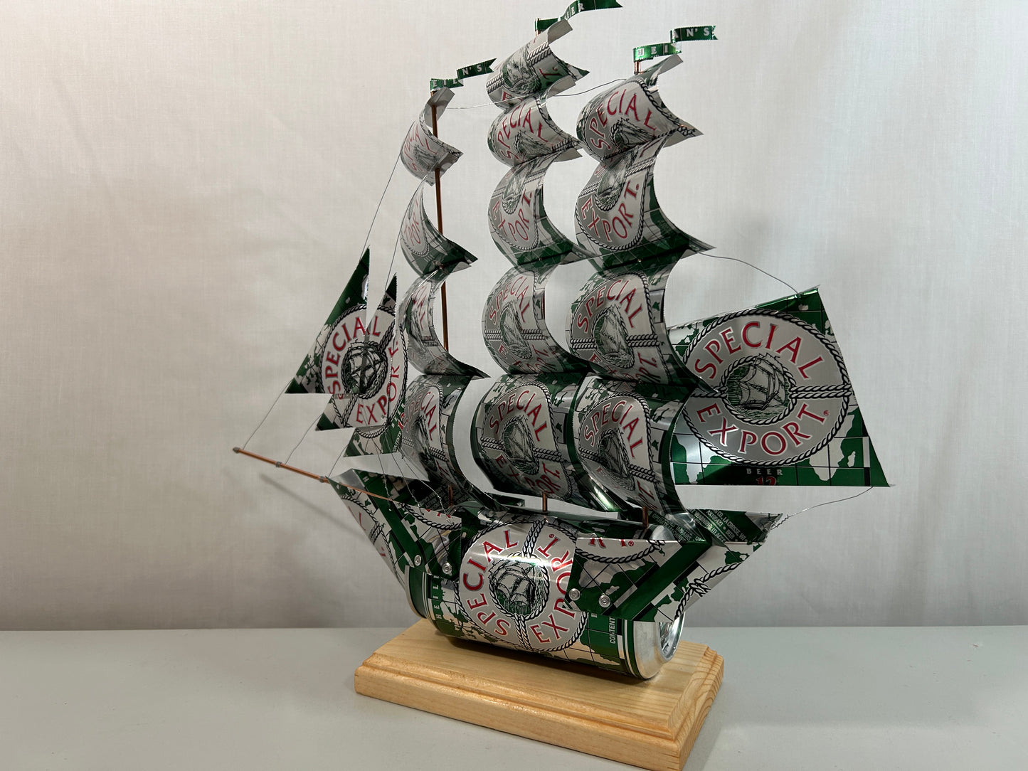 Heileman's Special Export Beer Can Ship