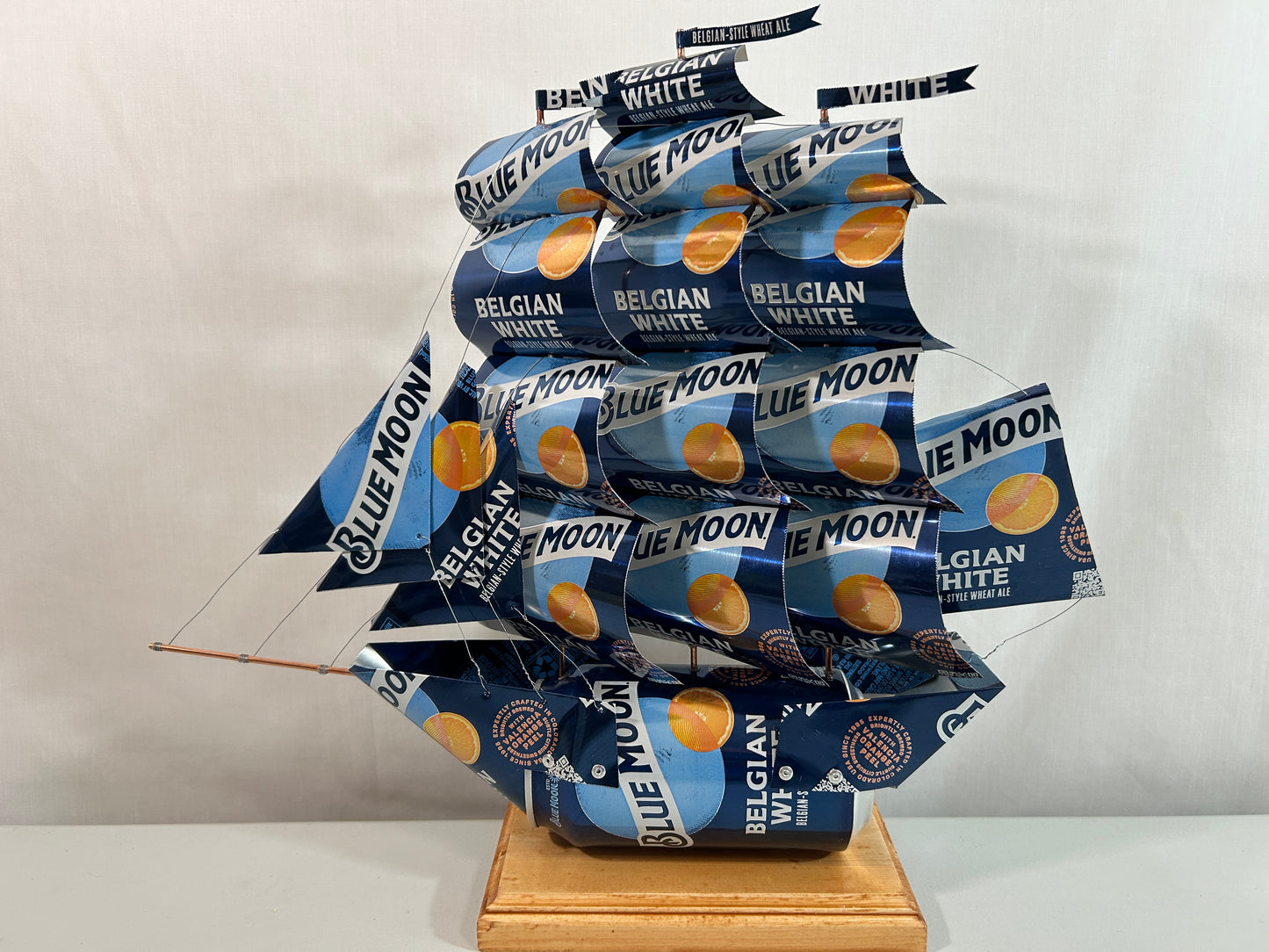 Blue Moon Belgian White Beer Can Ship
