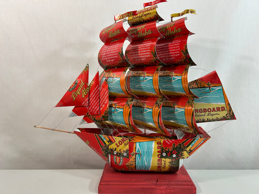 Kona Brewing Co Big Wave Longboard Beer Can Ship