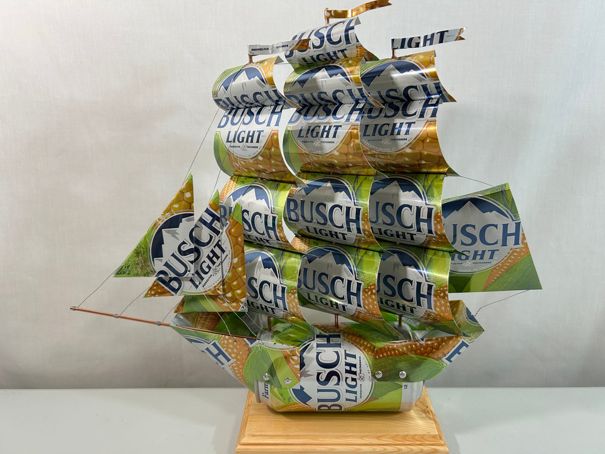 Anheuser Busch Light for the Farmers Beer Can Ship