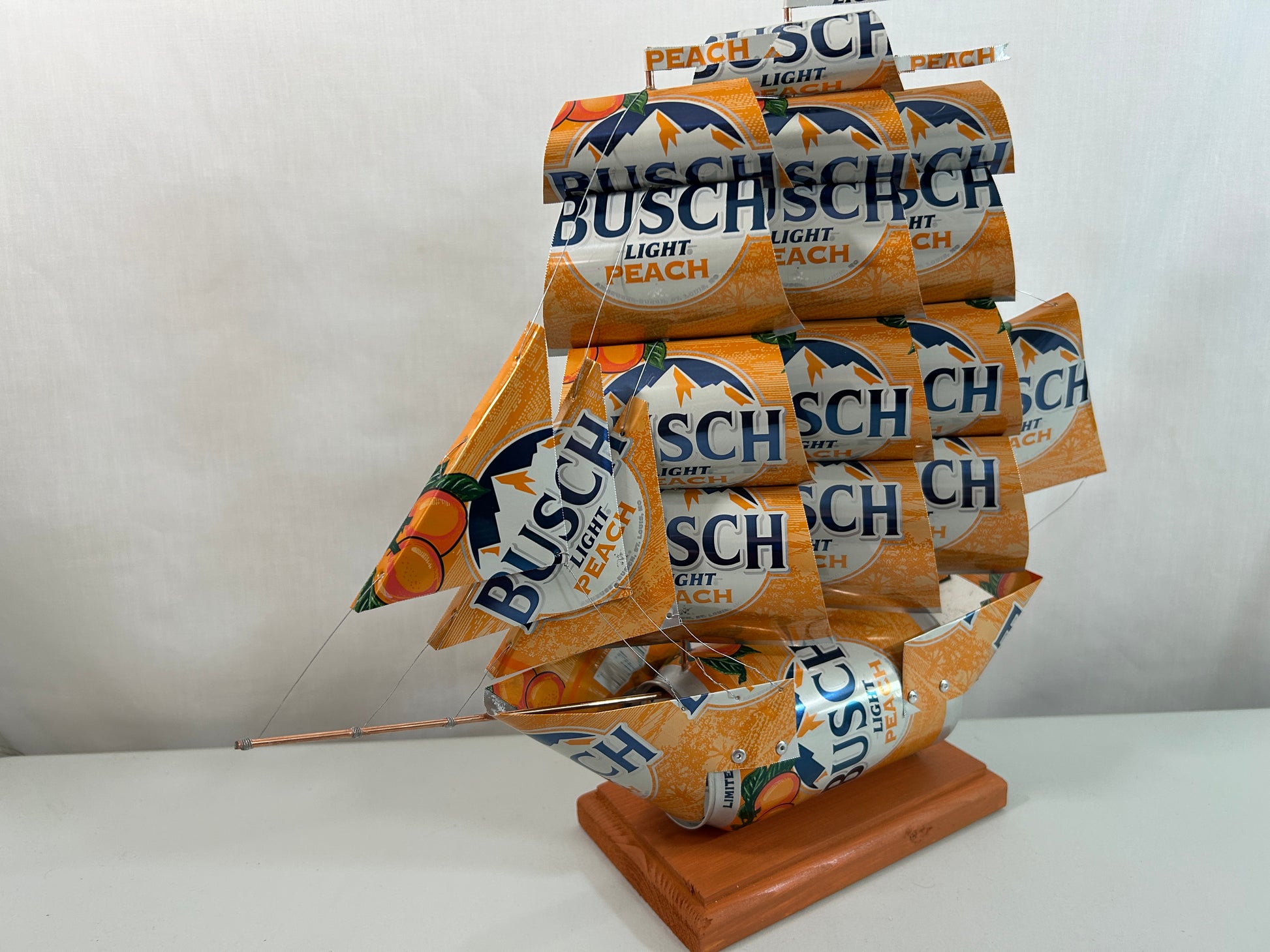 Anheuser Busch Light Peach Beer Can Ship