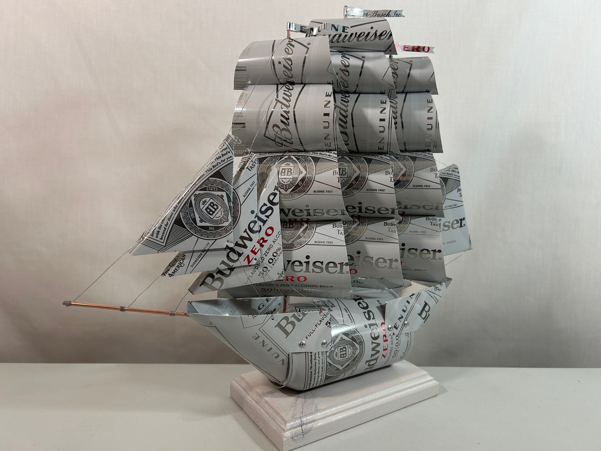 Anheuser Busch Budweiser Zero Beer Can Ship