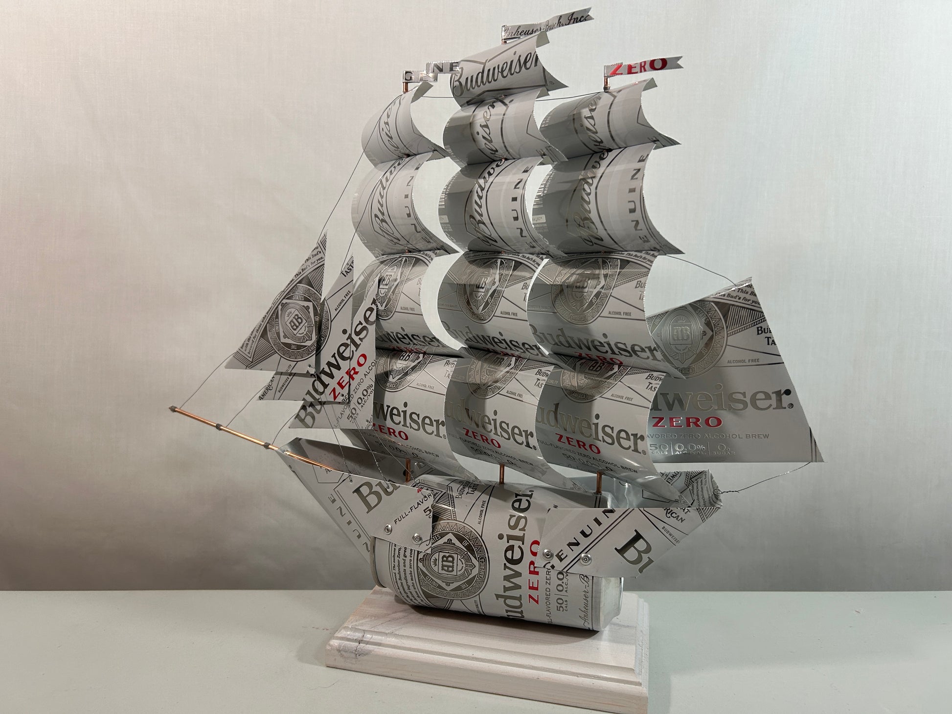 Anheuser Busch Budweiser Zero Beer Can Ship