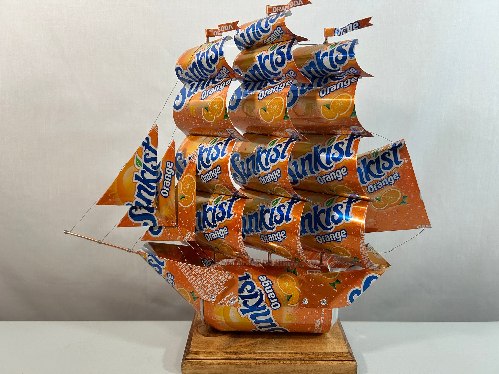 Sunkist Orange Soda Can Ship