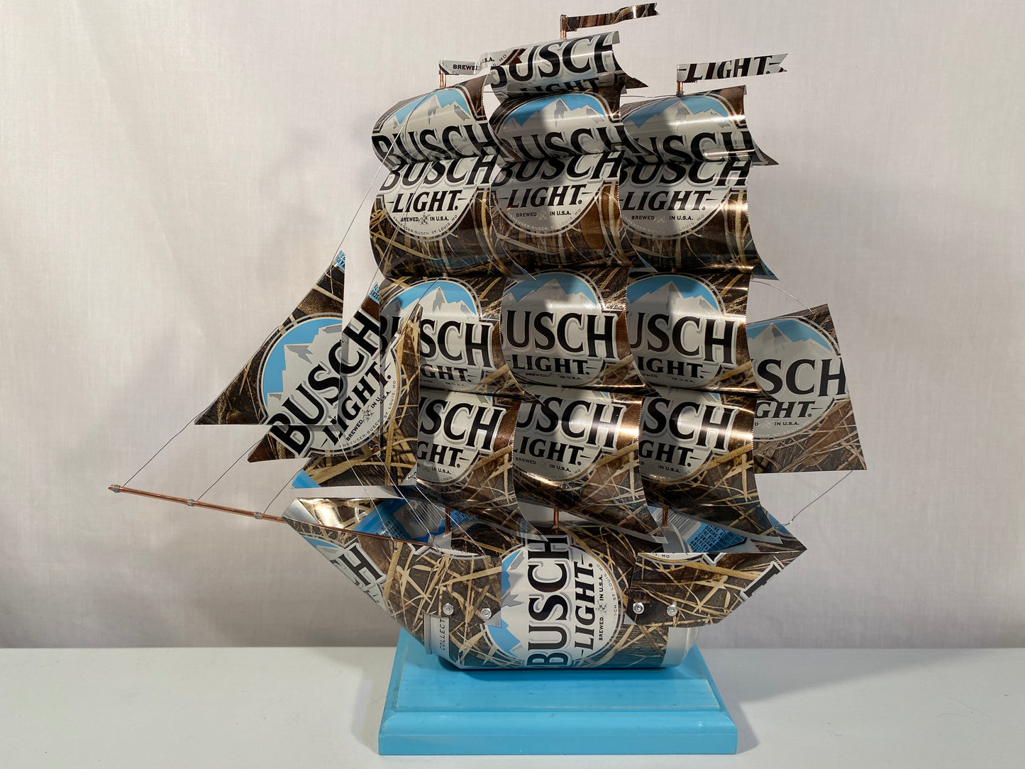 Anheuser Busch Light Camo Beer Can Ship