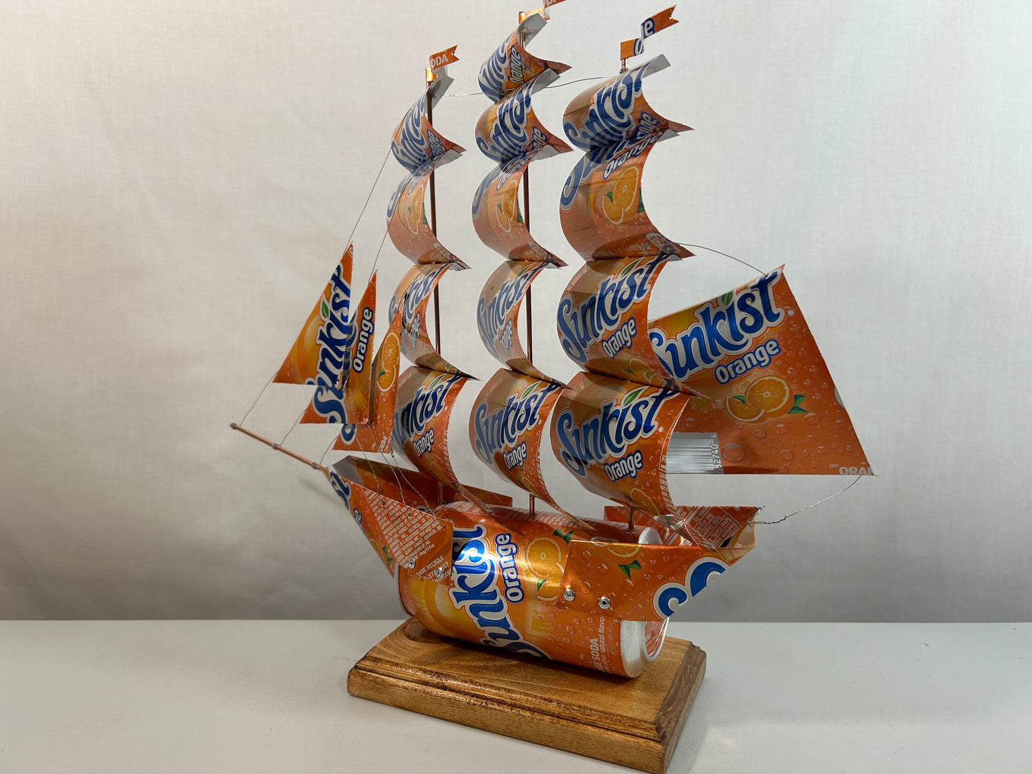 Sunkist Orange Soda Can Ship