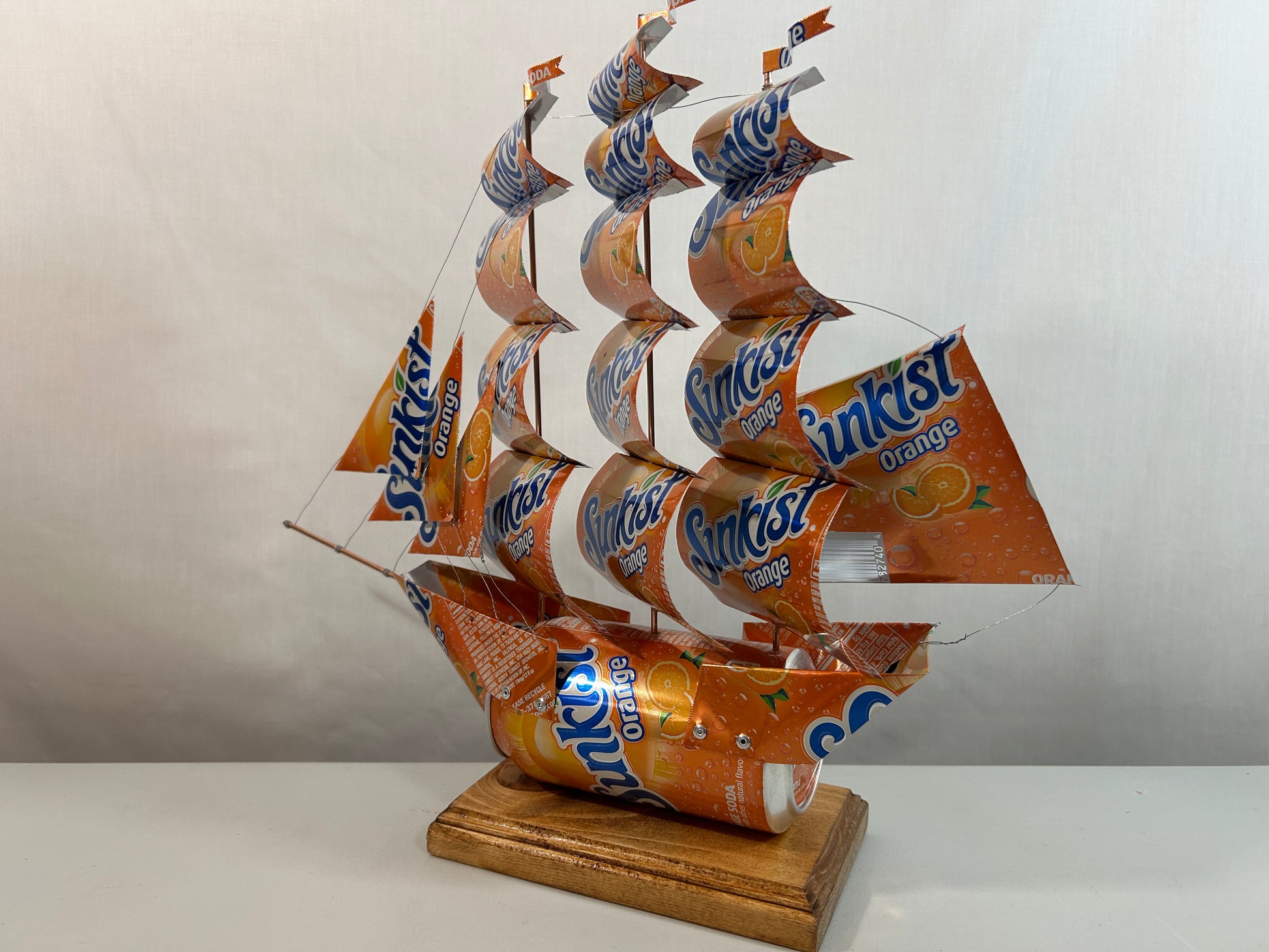 Sunkist Orange Soda Can Ship