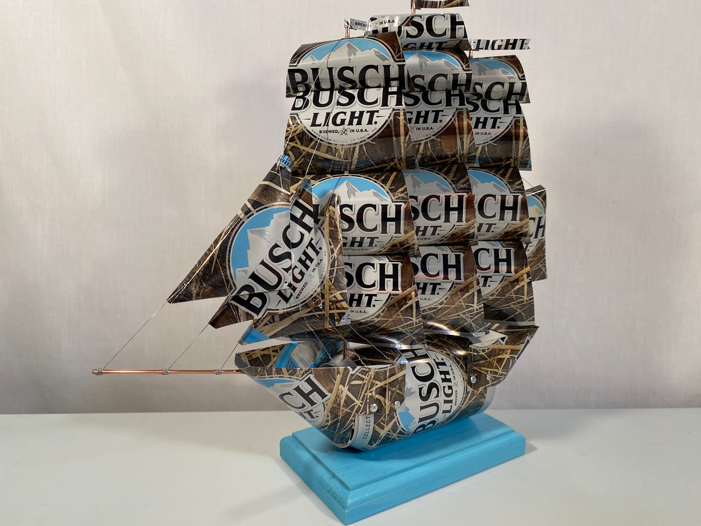 Anheuser Busch Light Camo Beer Can Ship