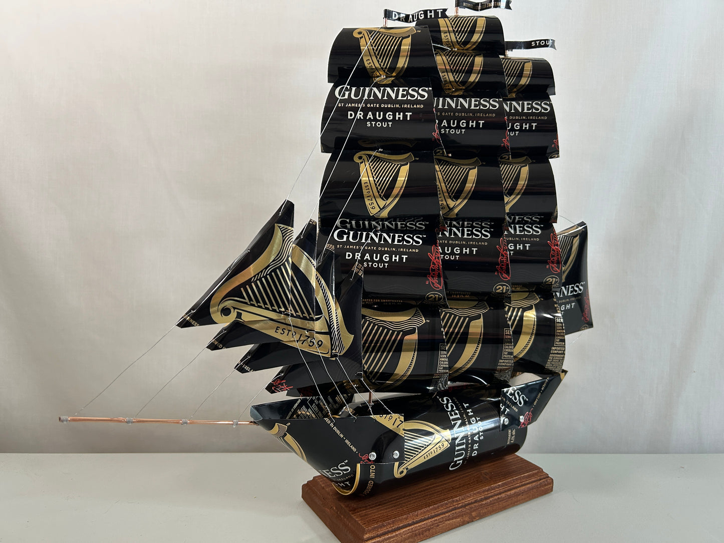 Guinness Draught Stout Beer Can Ship
