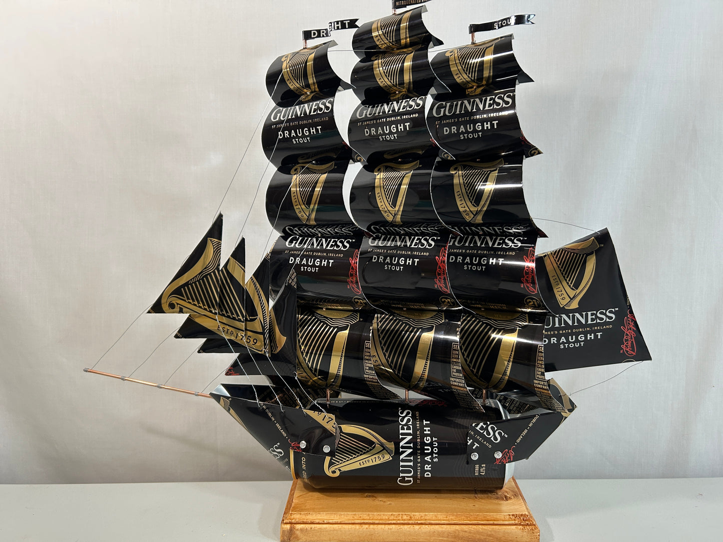 Guinness Draught Stout Beer Can Ship
