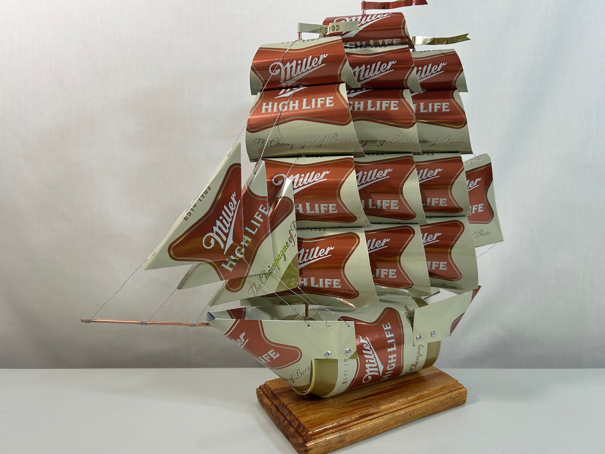 Miller High Life Beer Can Ship