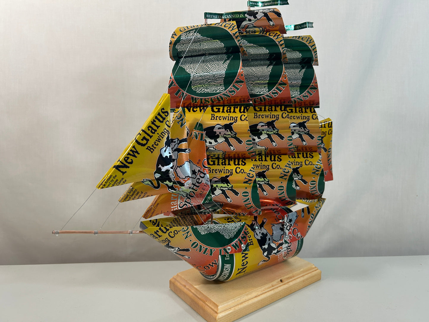 New Glarus Spotted Cow Beer Can Ship