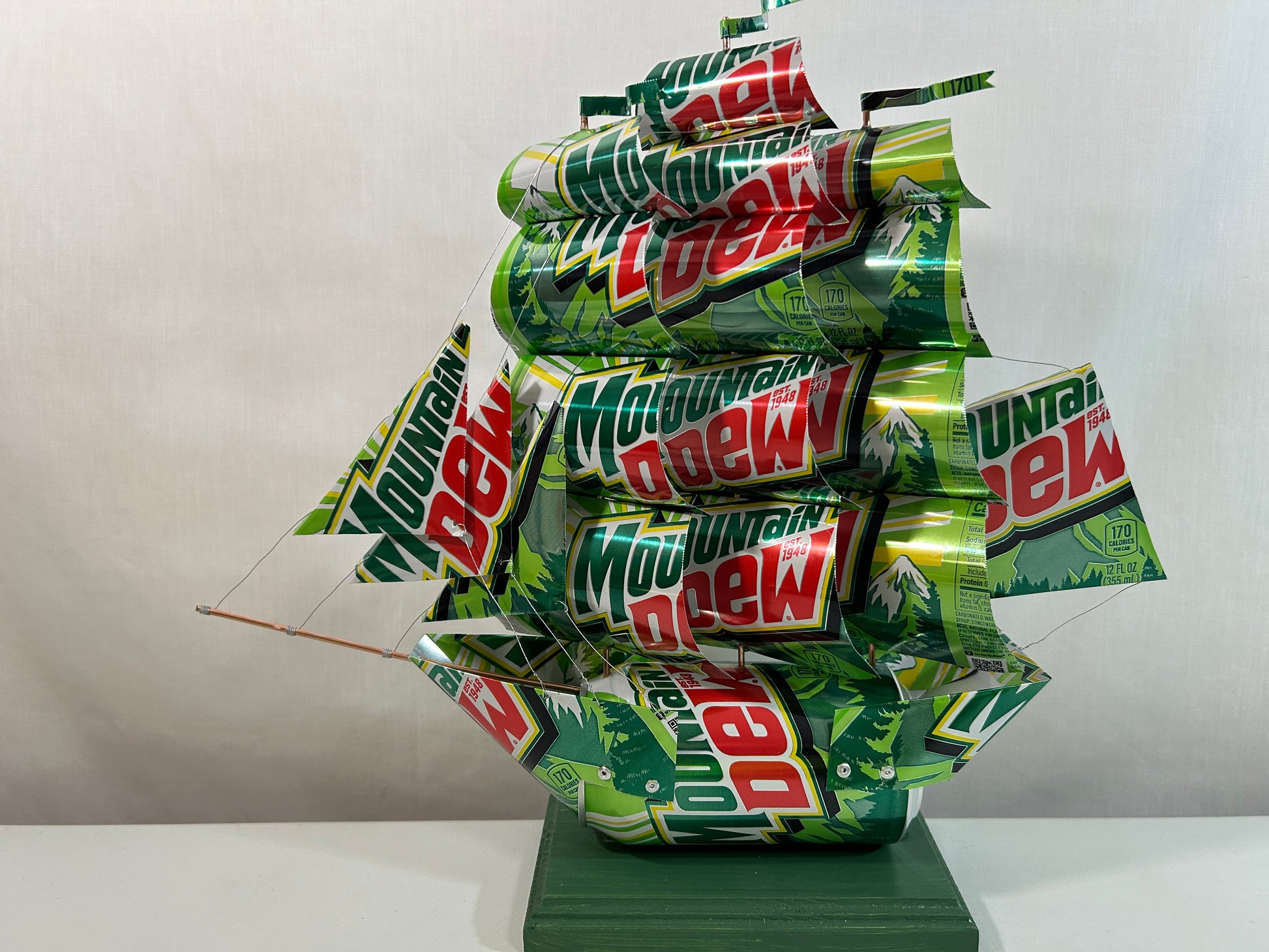 Mountain Dew Soda Can Ship