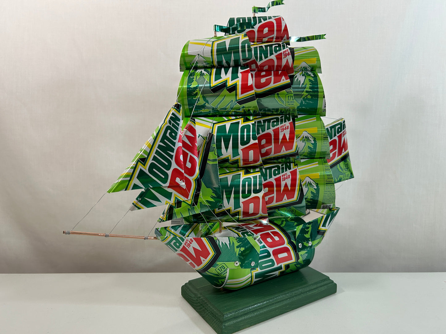 Mountain Dew Soda Can Ship