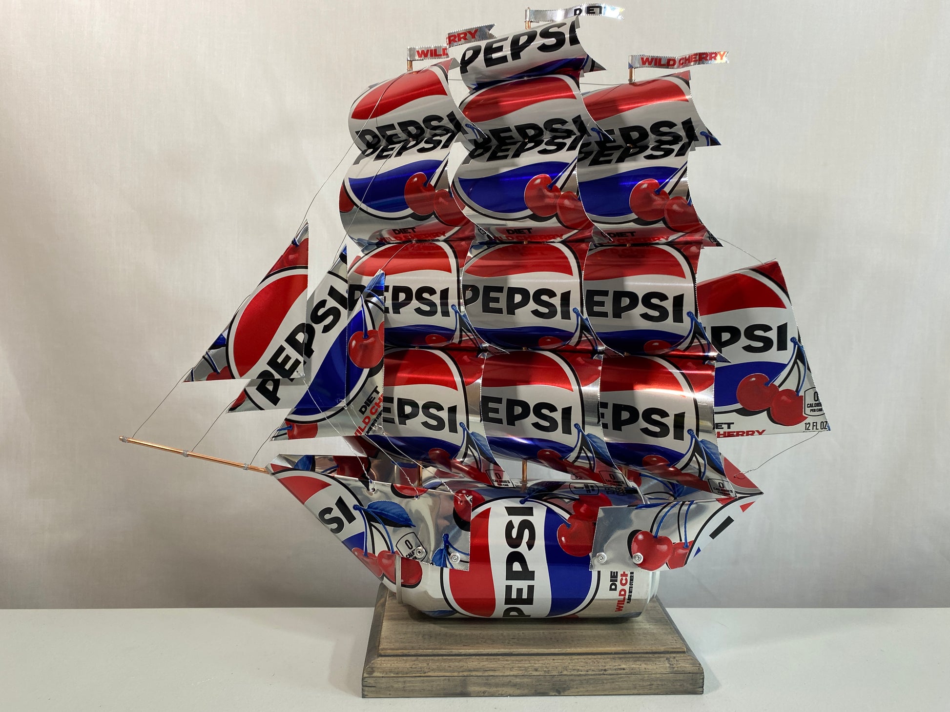 Pepsi Diet Wild Cherry Soda Can Ship